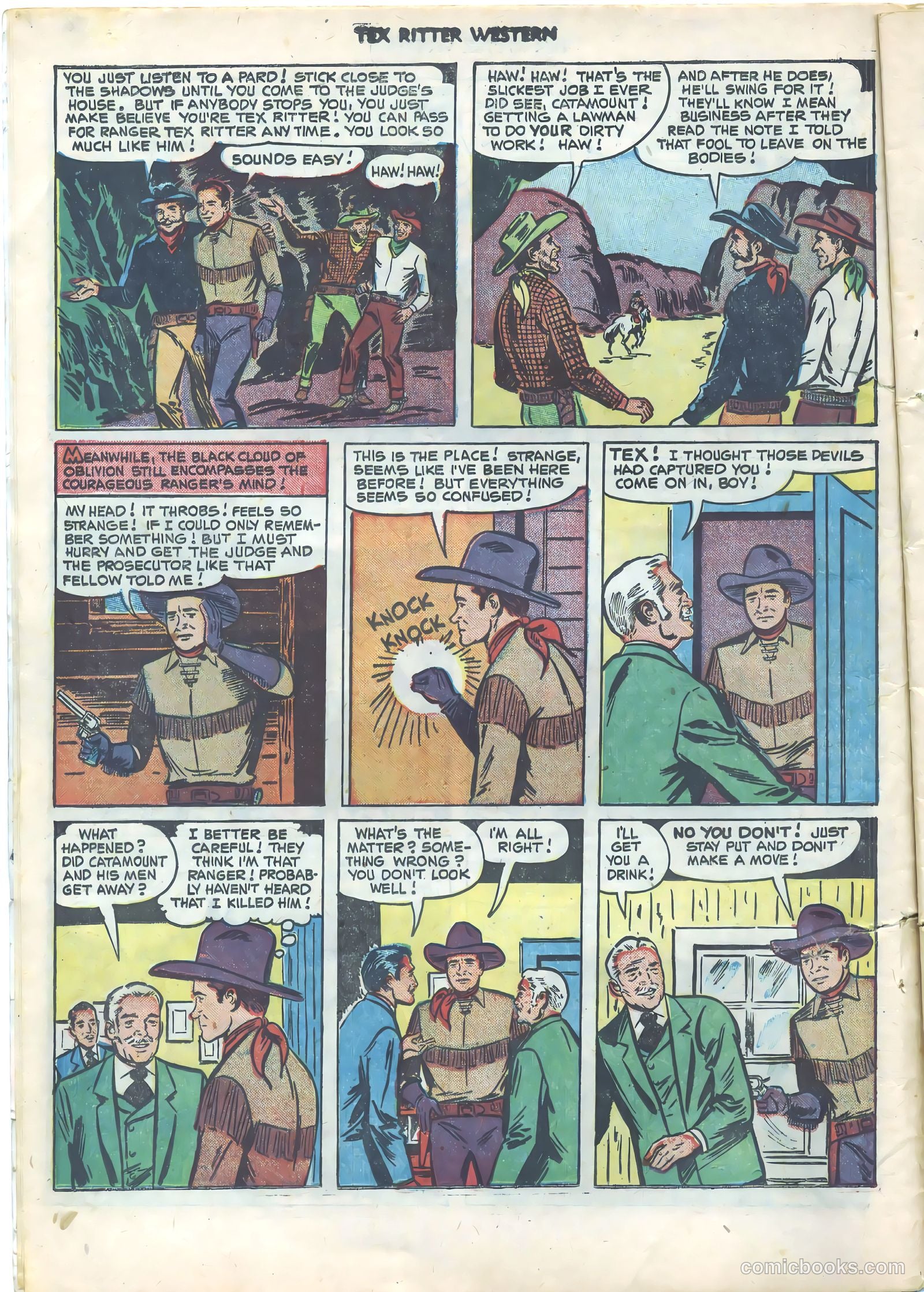 Tex Ritter Western #9 — page 8 of 36