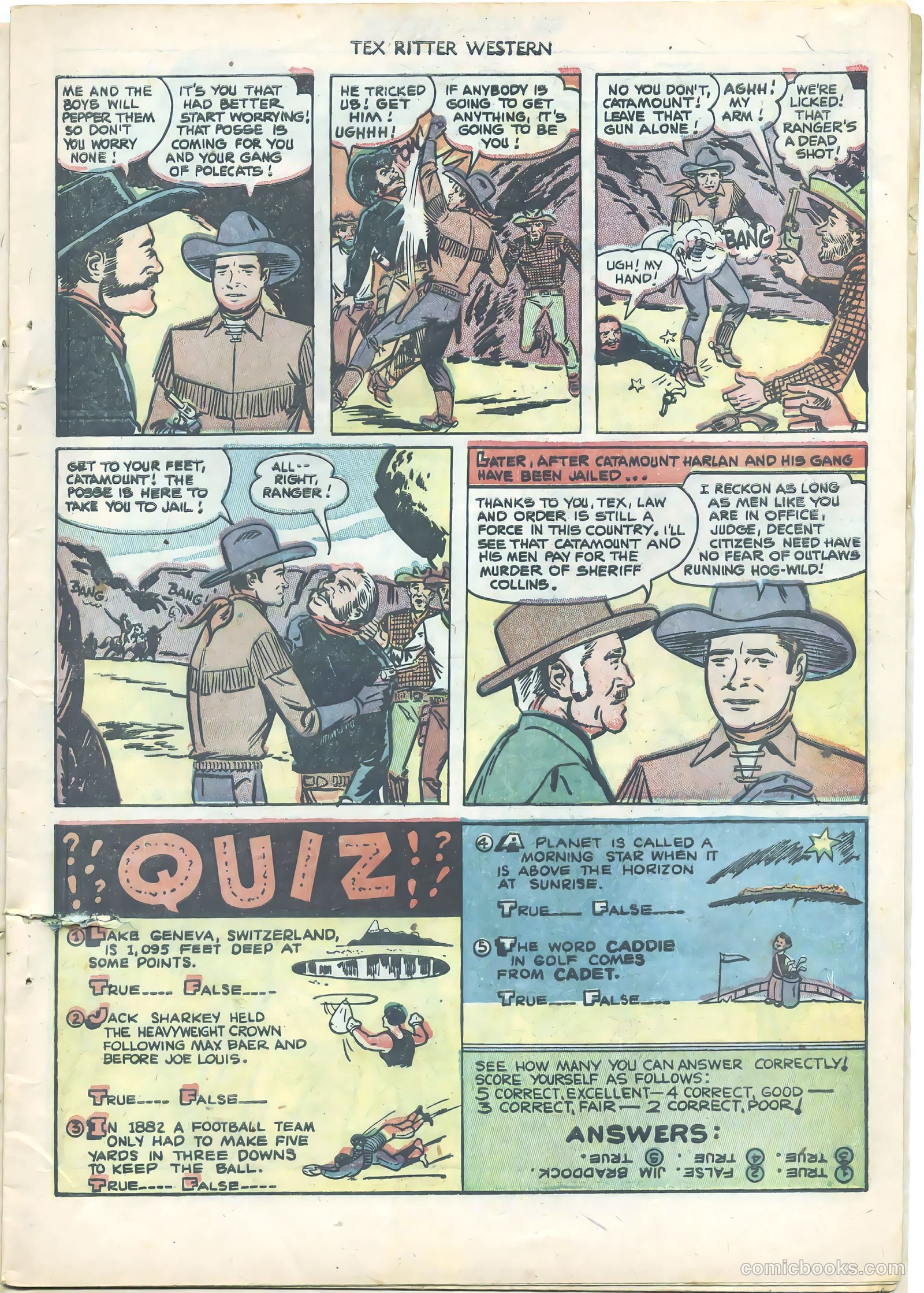 Tex Ritter Western #9 — page 11 of 36