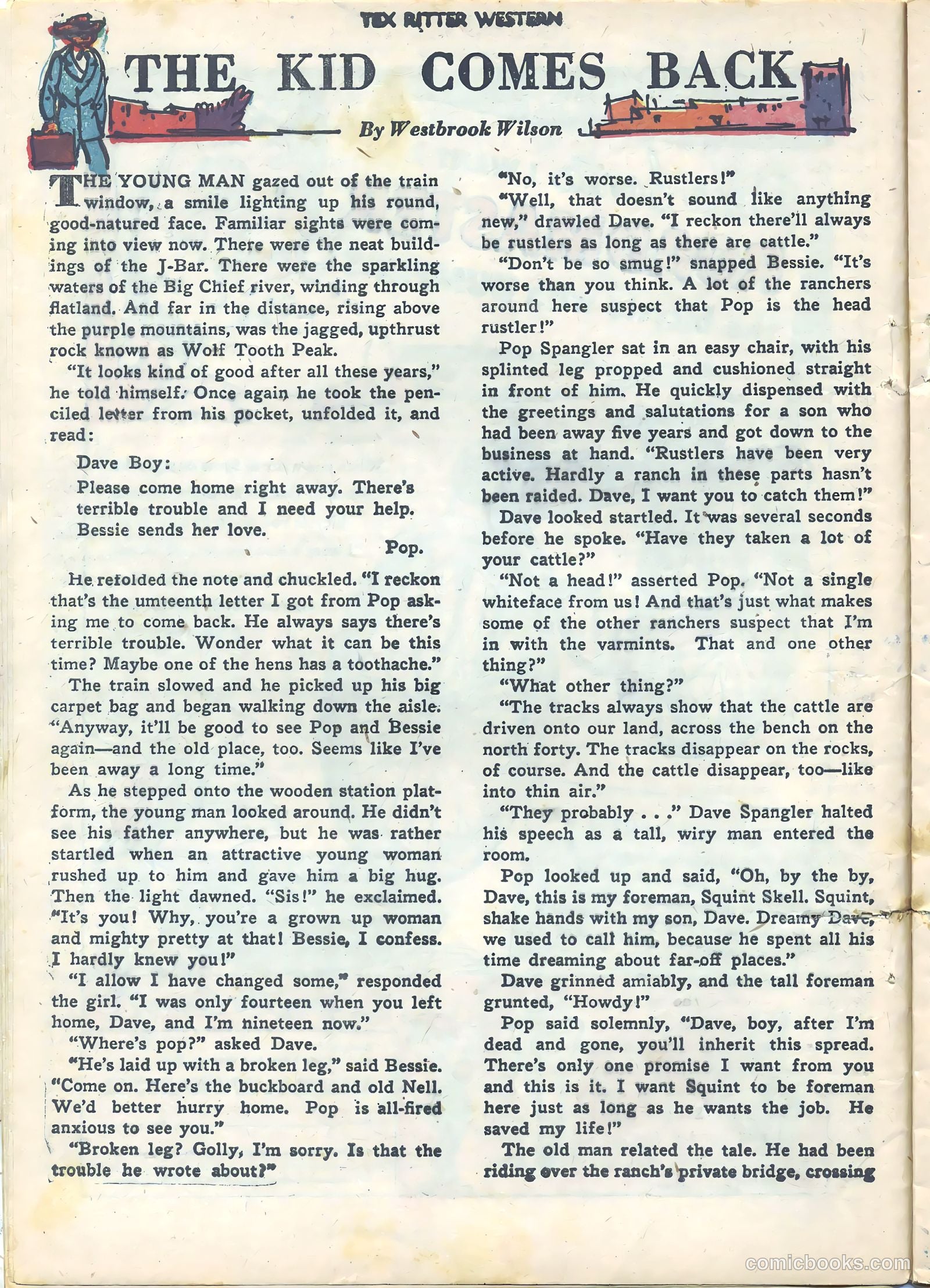 Tex Ritter Western #9 — page 14 of 36