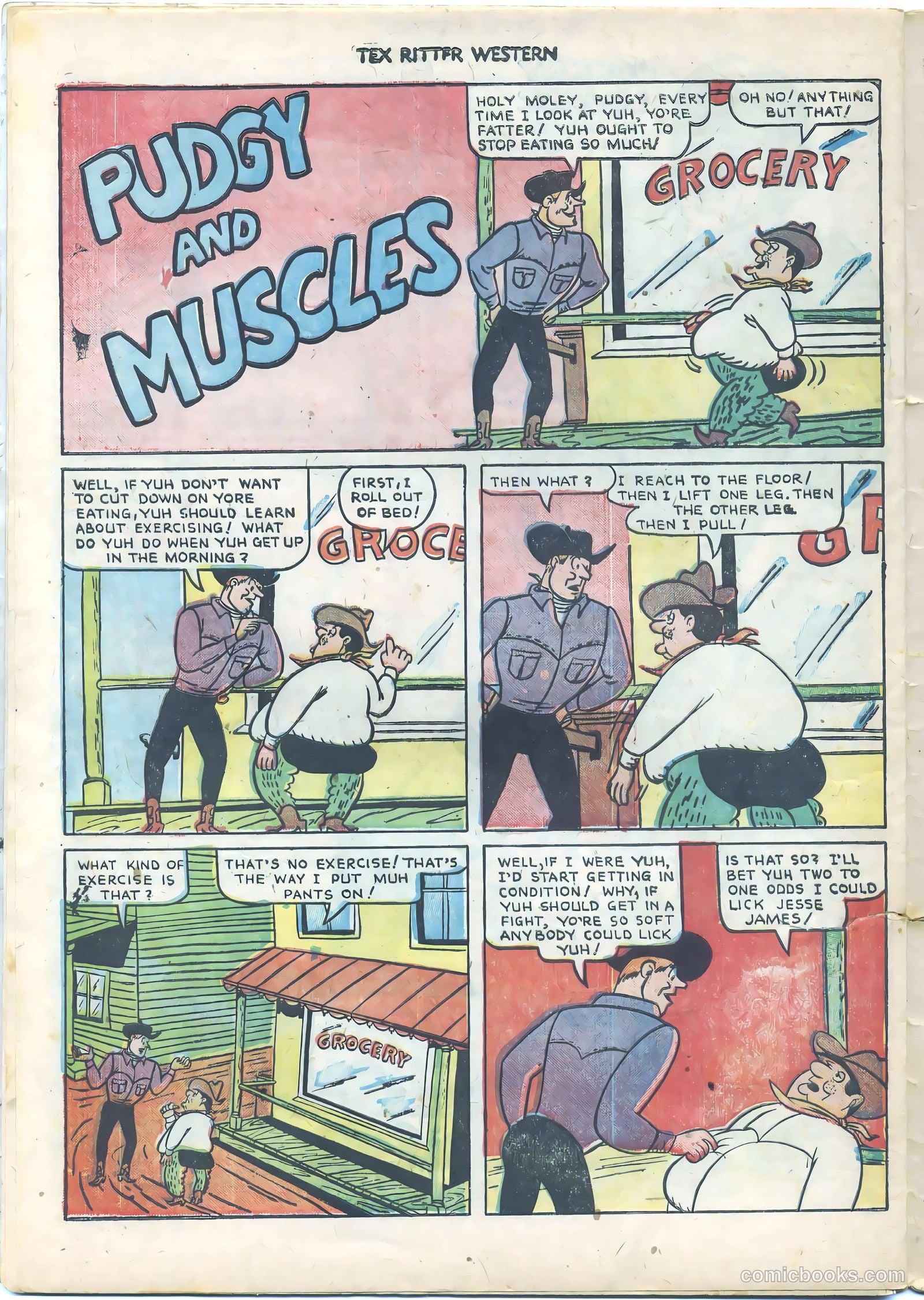 Tex Ritter Western #9 — page 24 of 36
