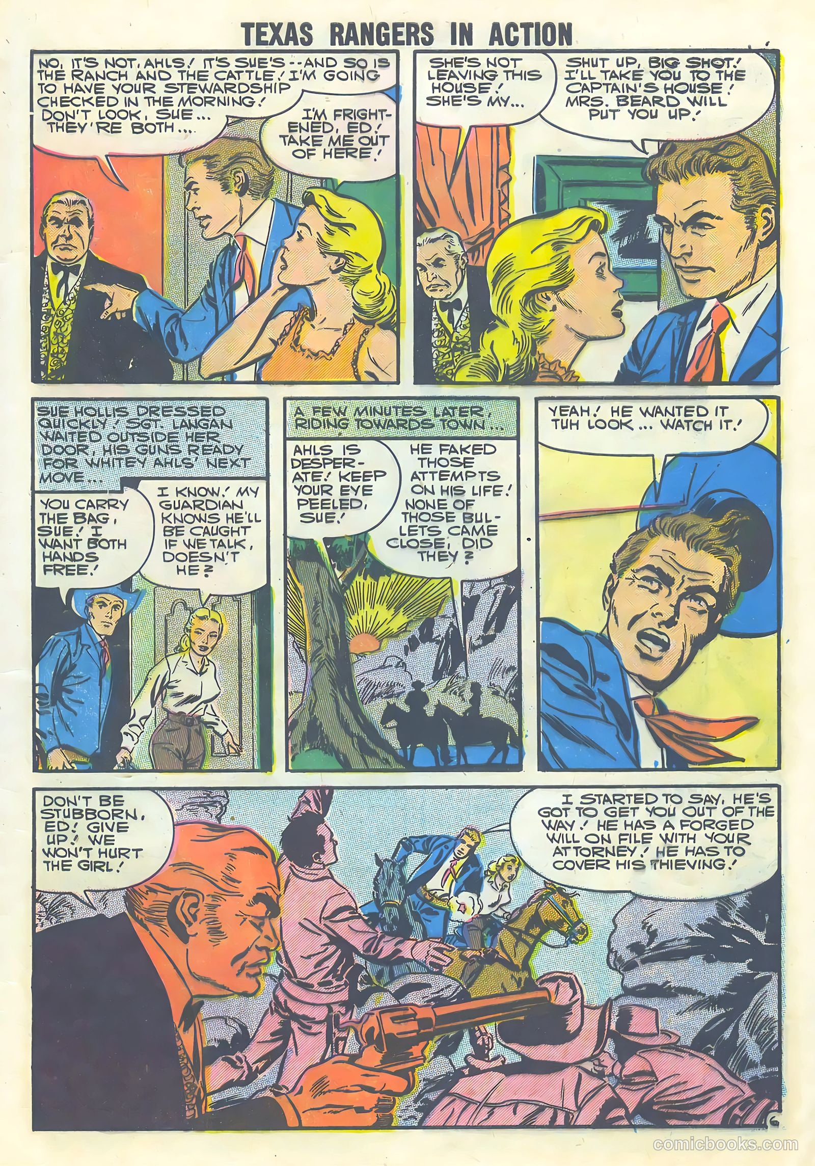 Texas Rangers #8 — page 9 of 36