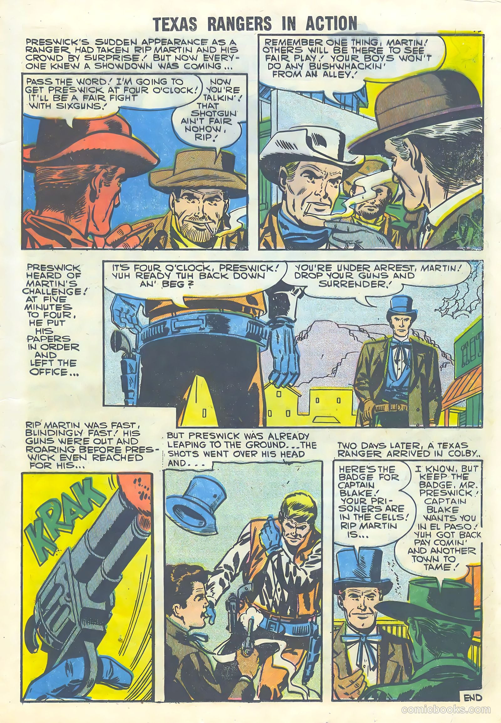 Texas Rangers #8 — page 17 of 36