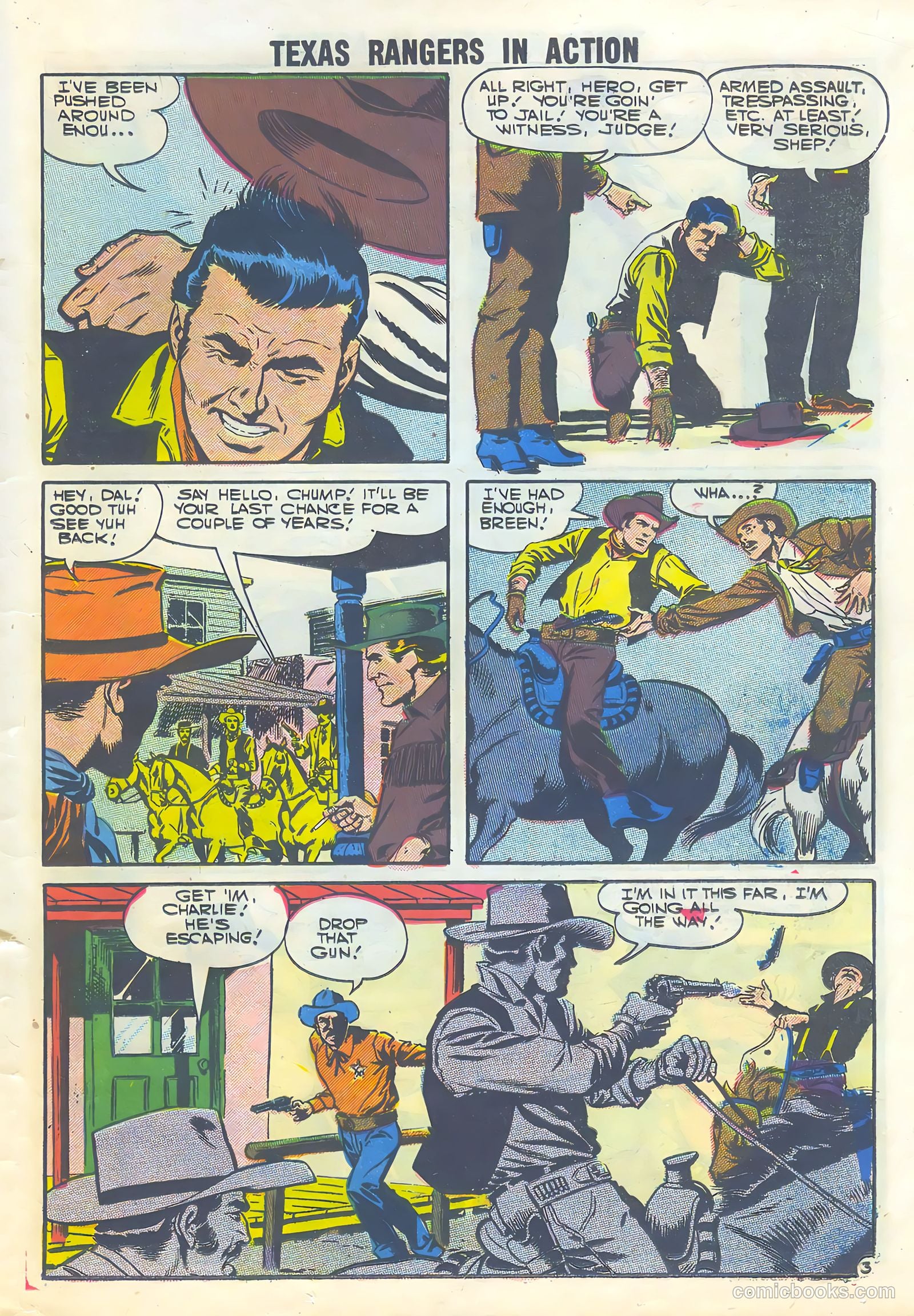 Texas Rangers #8 — page 23 of 36