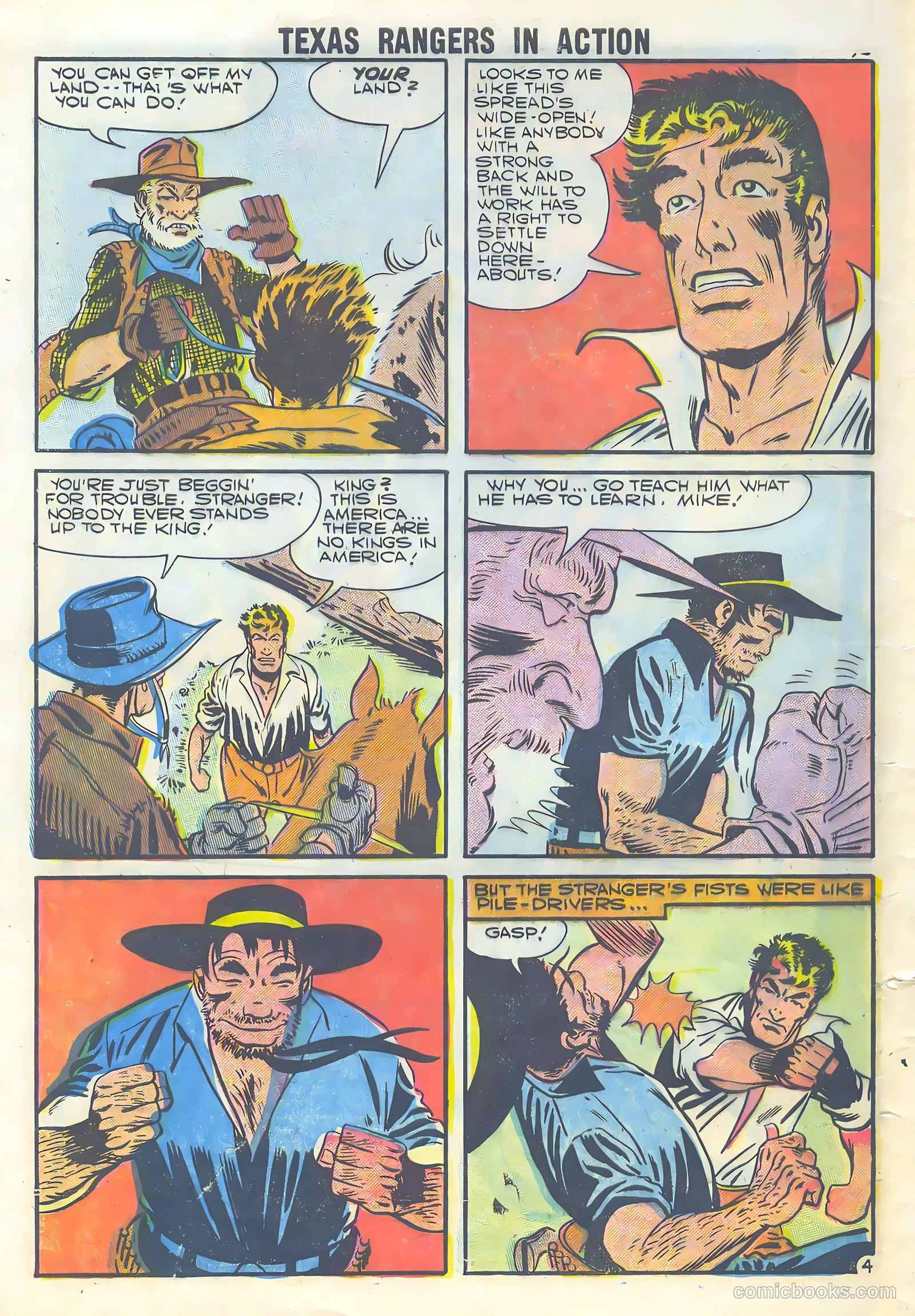Texas Rangers #8 — page 32 of 36