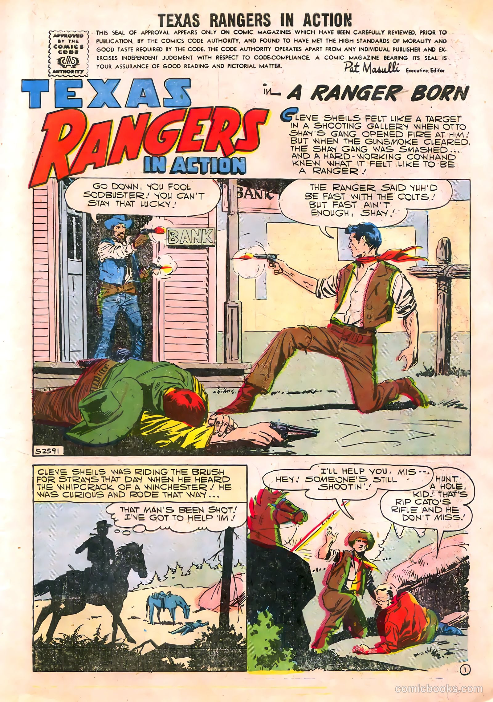 Texas Rangers in Action #11 — page 3 of 68