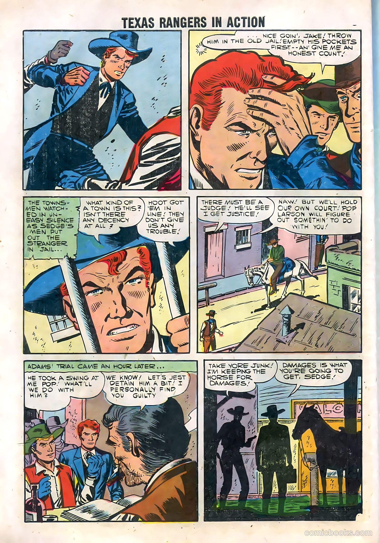 Texas Rangers in Action #11 — page 10 of 68