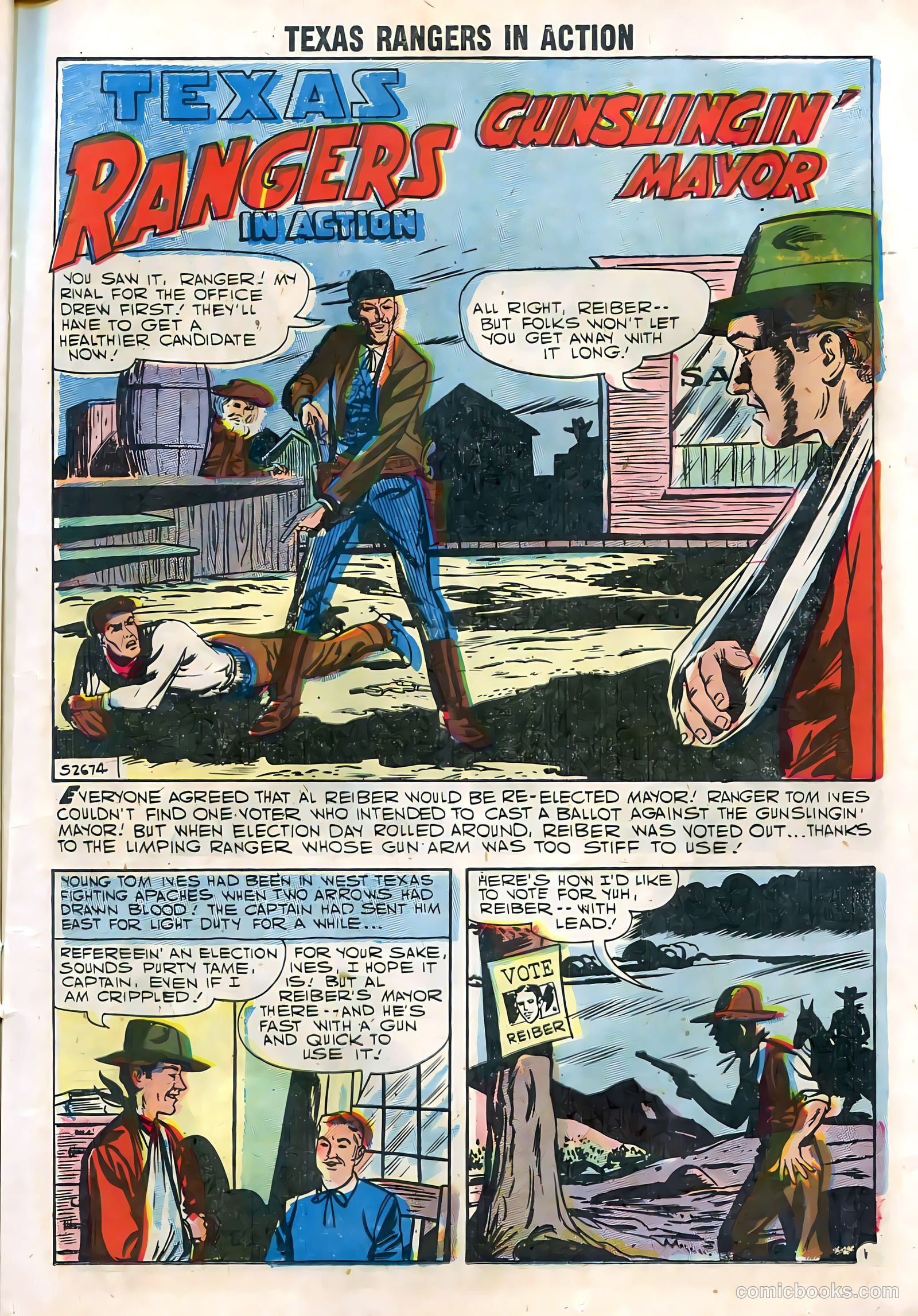 Texas Rangers in Action #11 — page 19 of 68