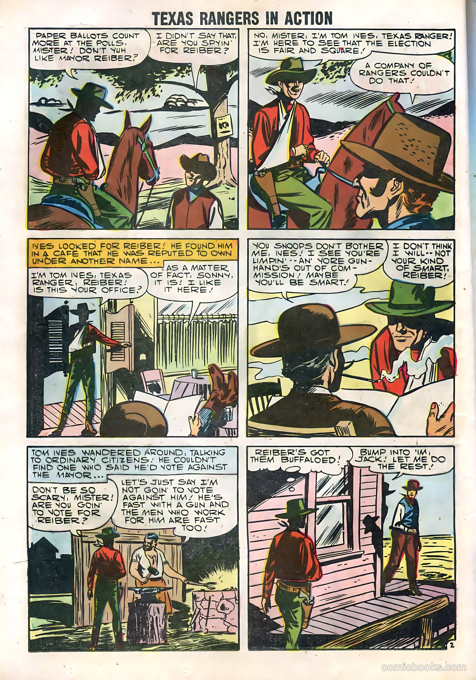 Texas Rangers in Action #11 — page 20 of 68
