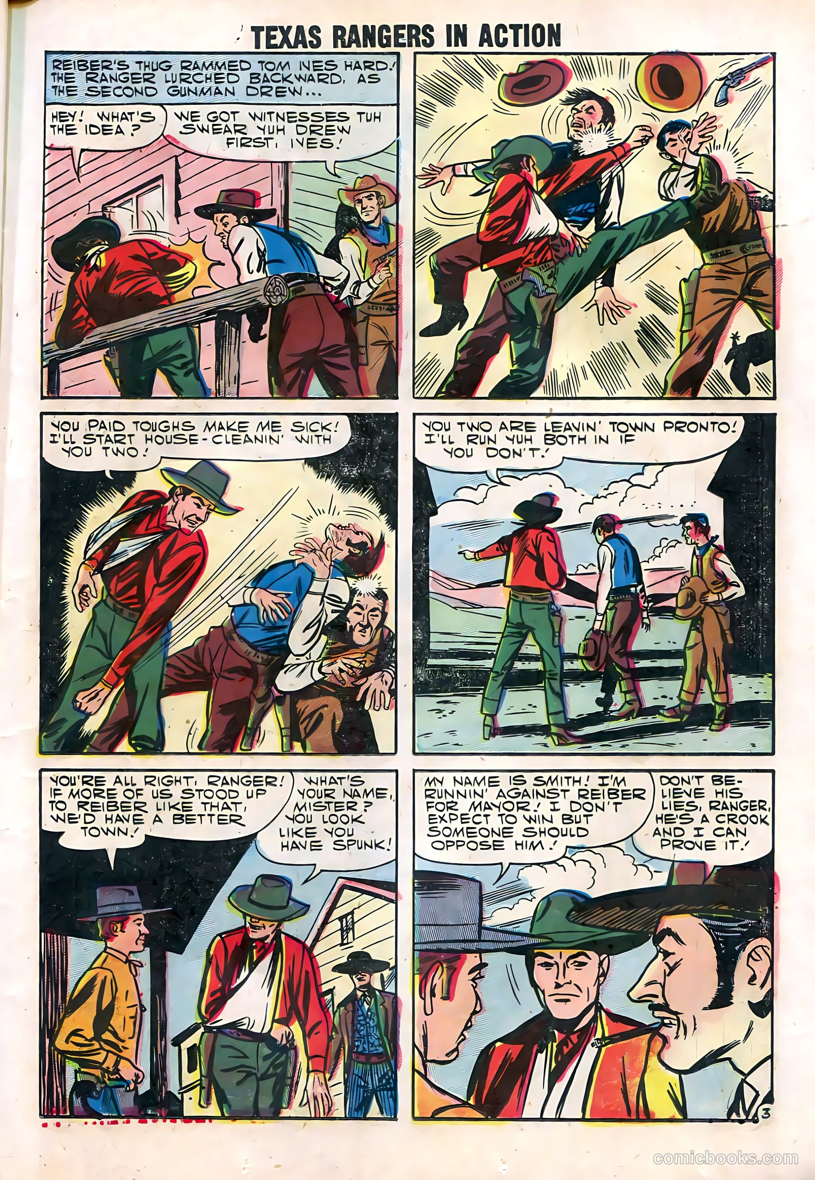 Texas Rangers in Action #11 — page 21 of 68