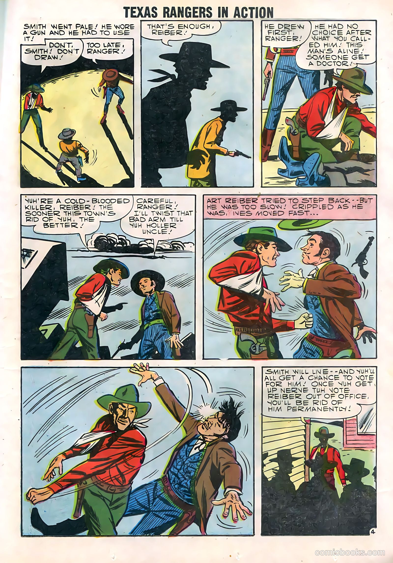 Texas Rangers in Action #11 — page 22 of 68