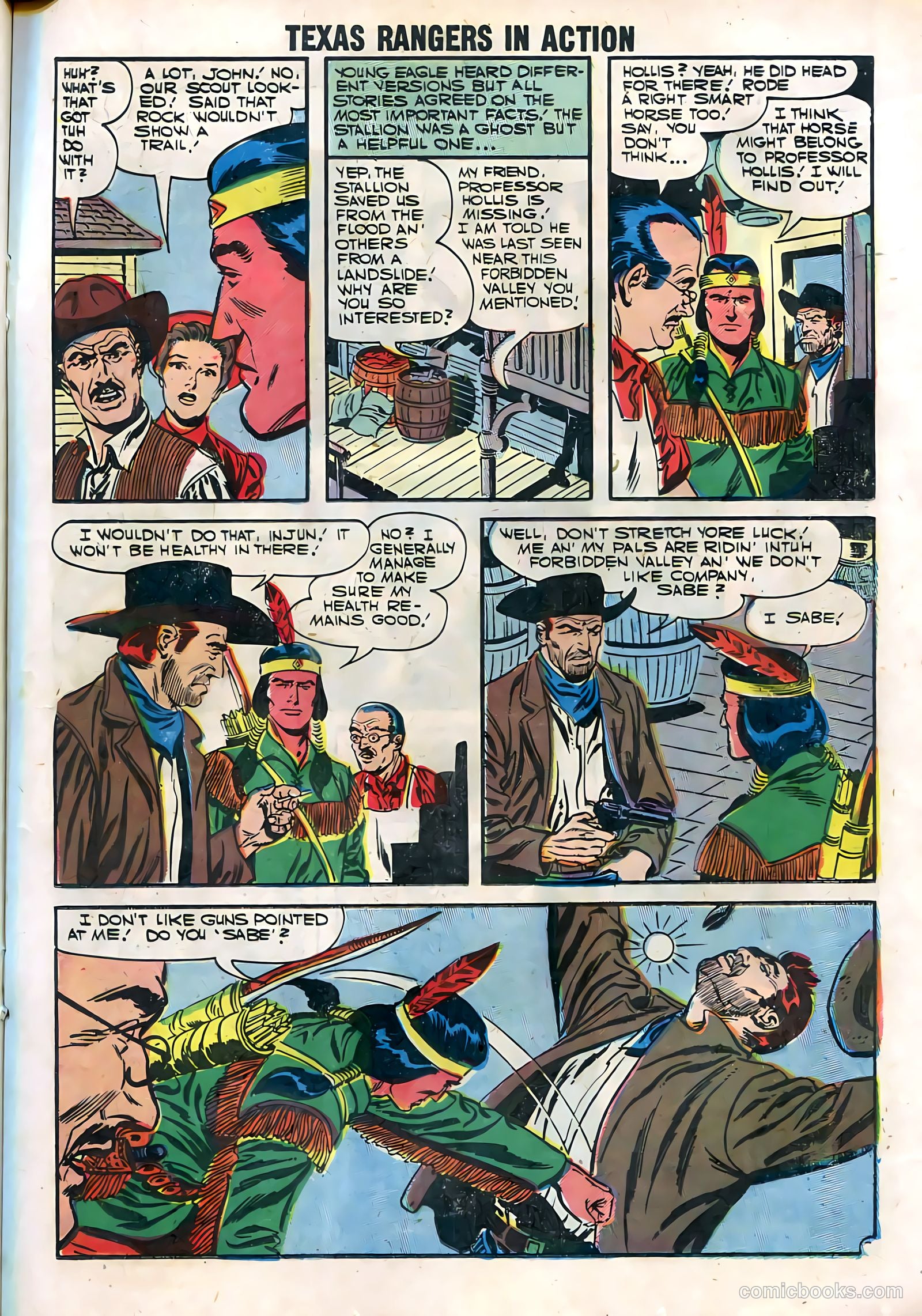 Texas Rangers in Action #11 — page 29 of 68