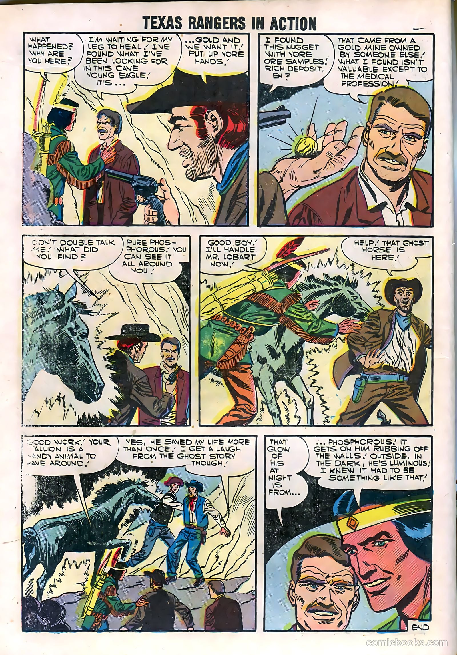Texas Rangers in Action #11 — page 32 of 68