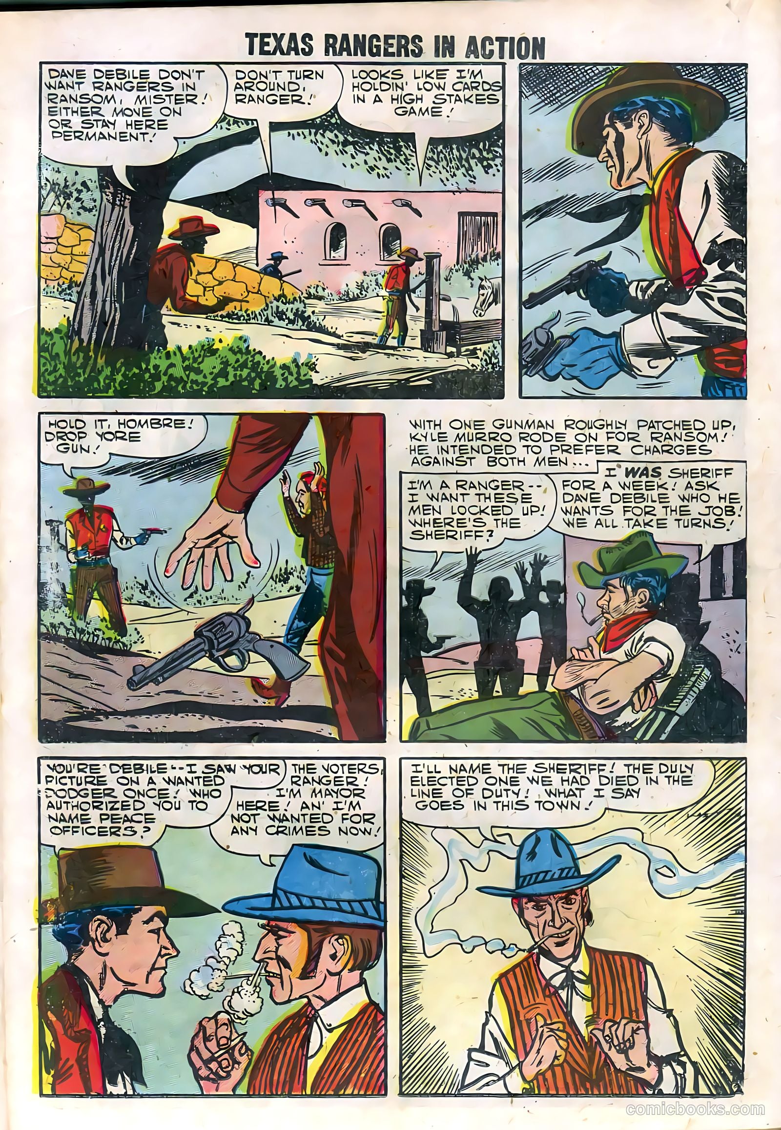 Texas Rangers in Action #11 — page 34 of 68