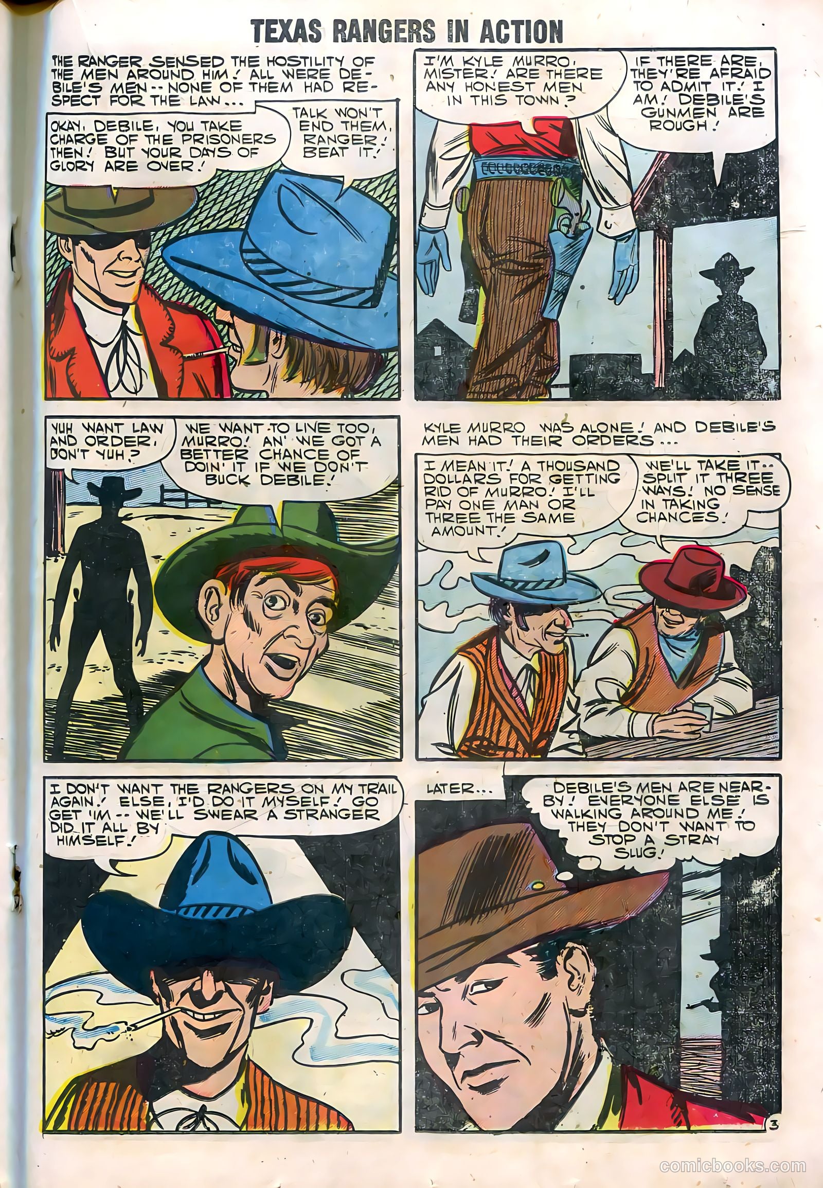 Texas Rangers in Action #11 — page 35 of 68