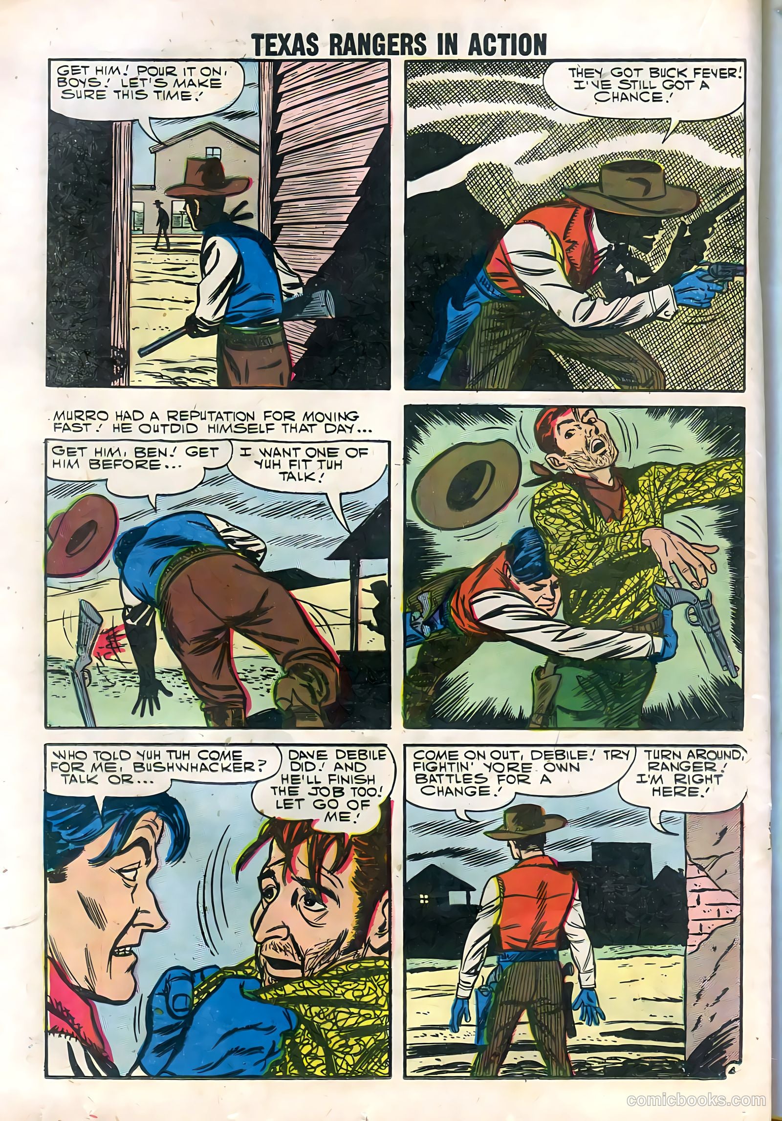 Texas Rangers in Action #11 — page 36 of 68