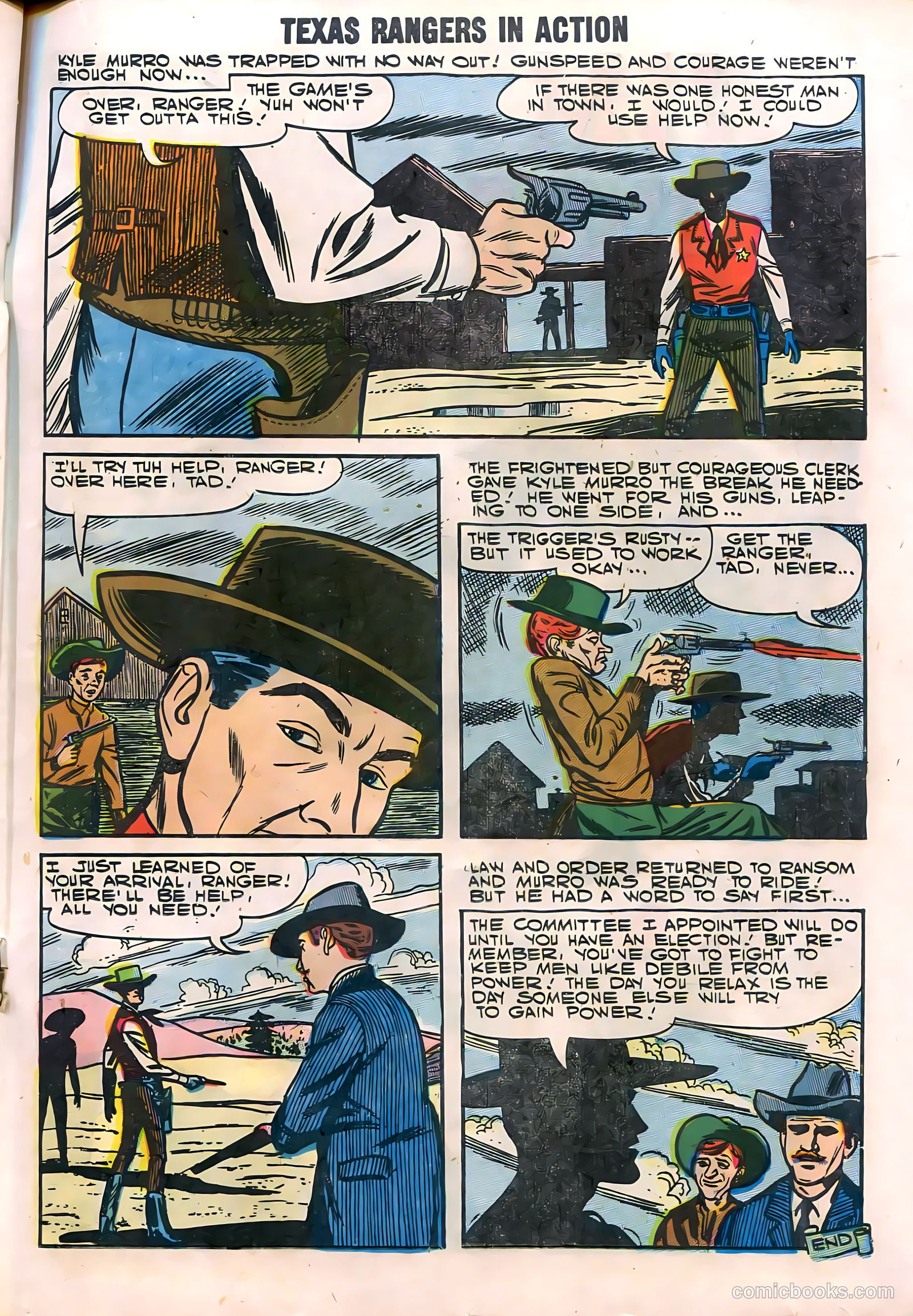 Texas Rangers in Action #11 — page 37 of 68
