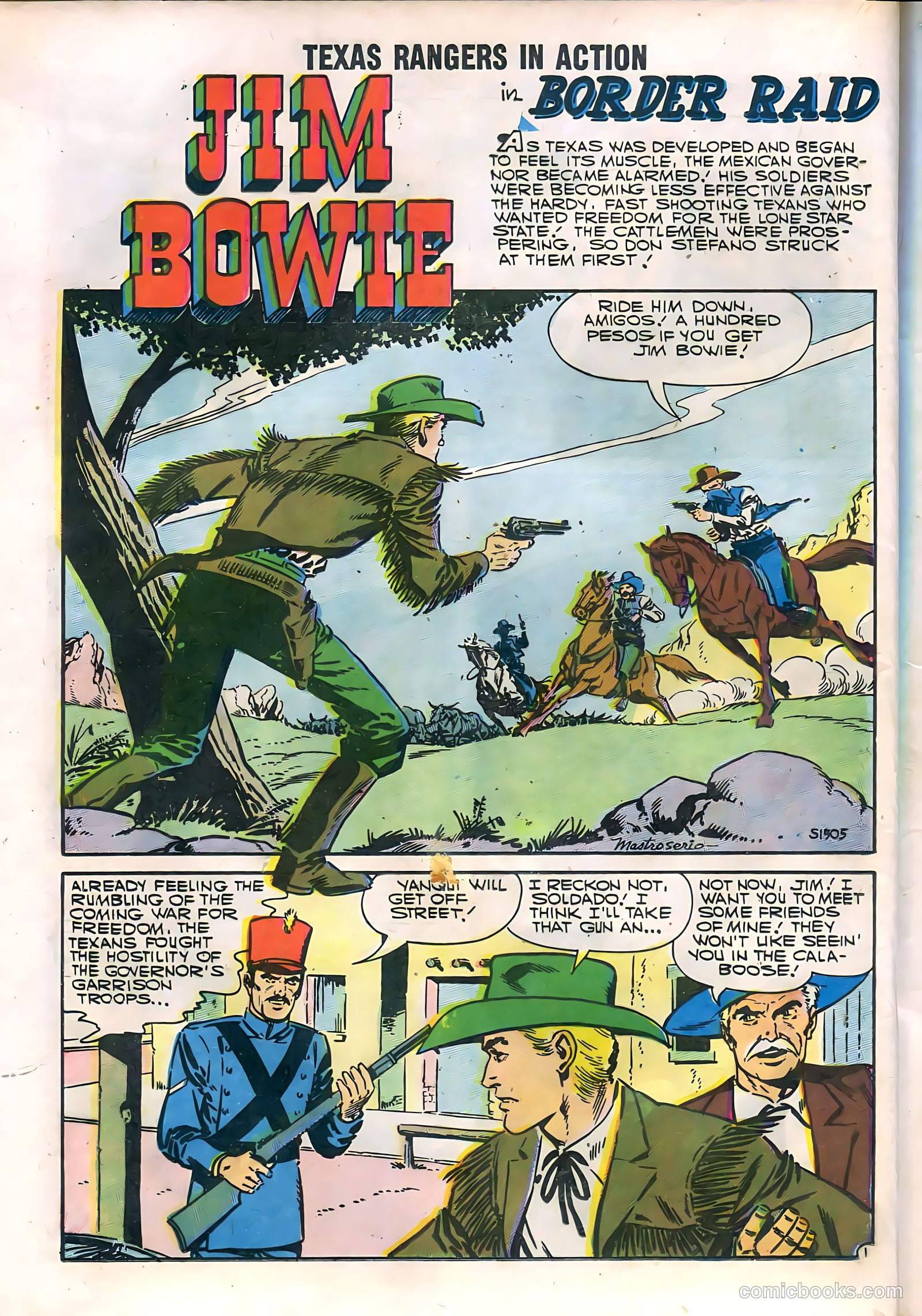 Texas Rangers in Action #11 — page 38 of 68