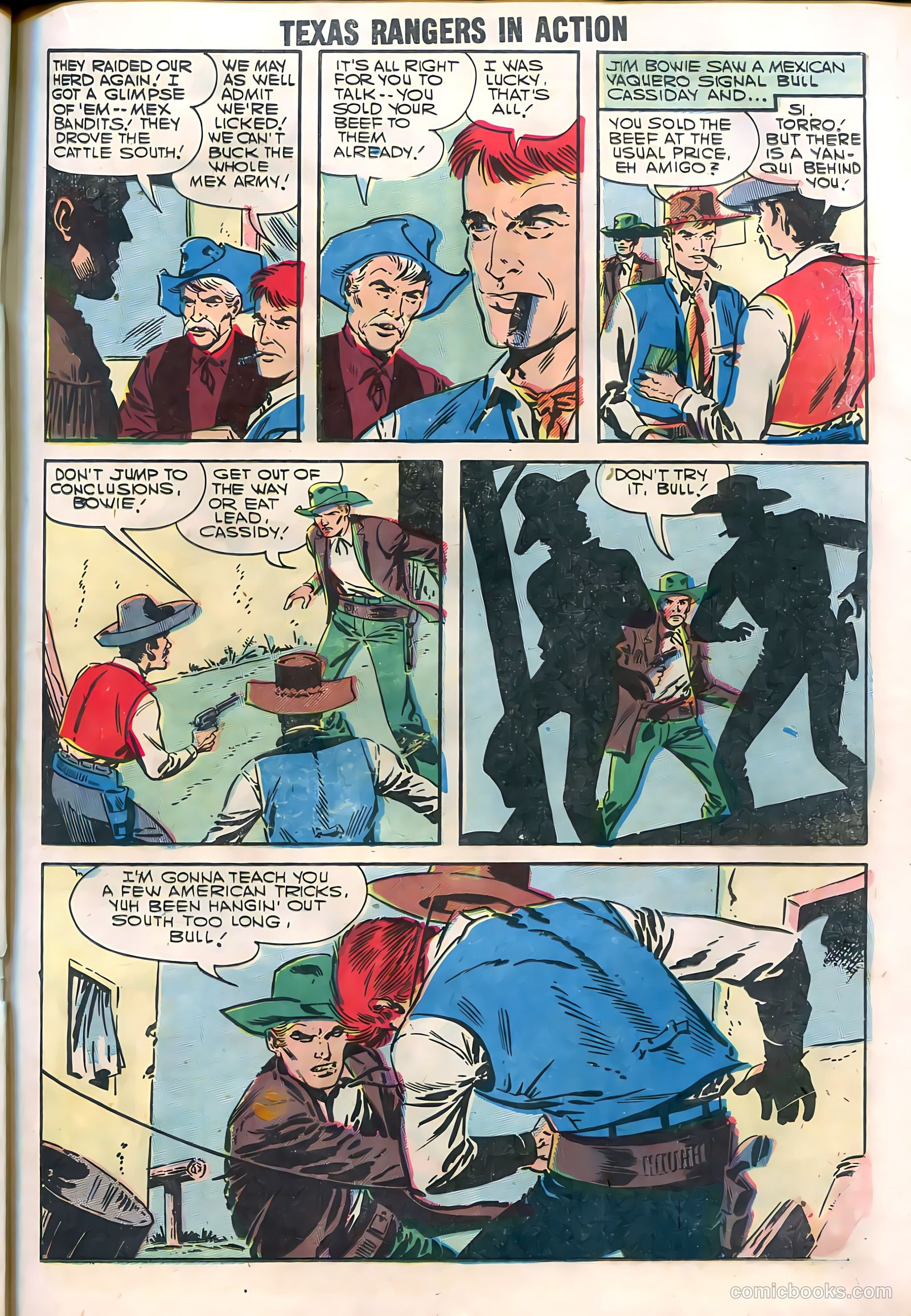 Texas Rangers in Action #11 — page 39 of 68