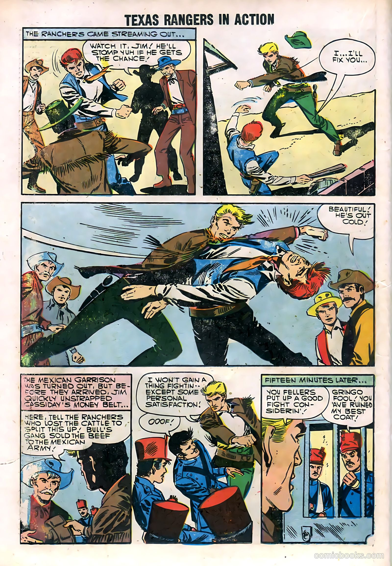 Texas Rangers in Action #11 — page 40 of 68