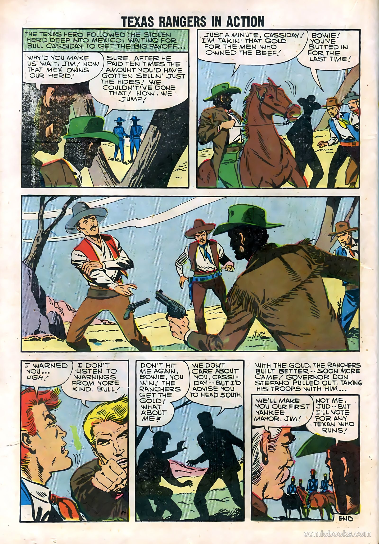Texas Rangers in Action #11 — page 42 of 68