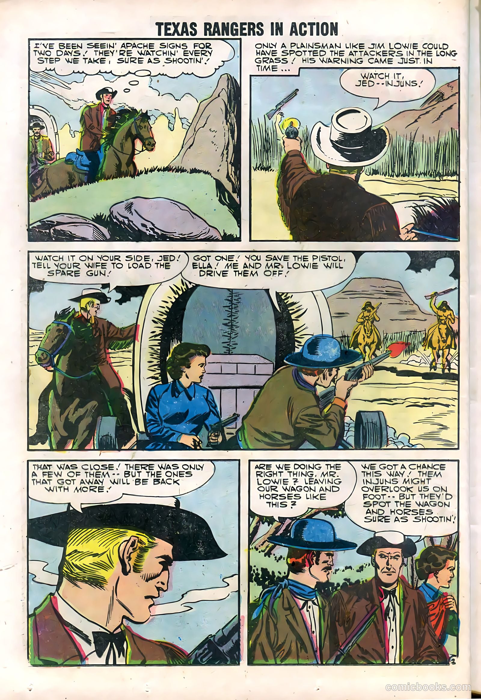 Texas Rangers in Action #11 — page 44 of 68