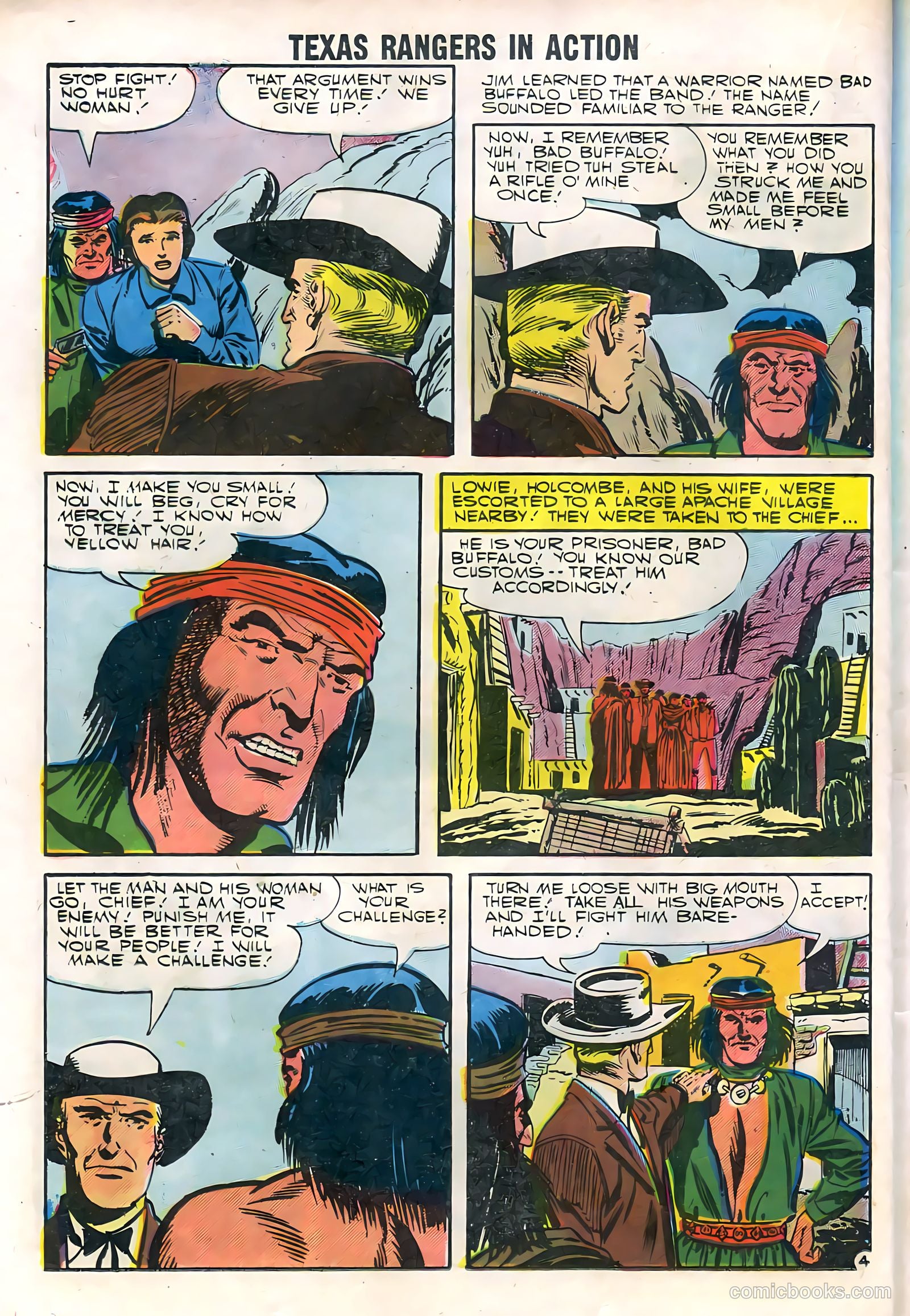 Texas Rangers in Action #11 — page 46 of 68