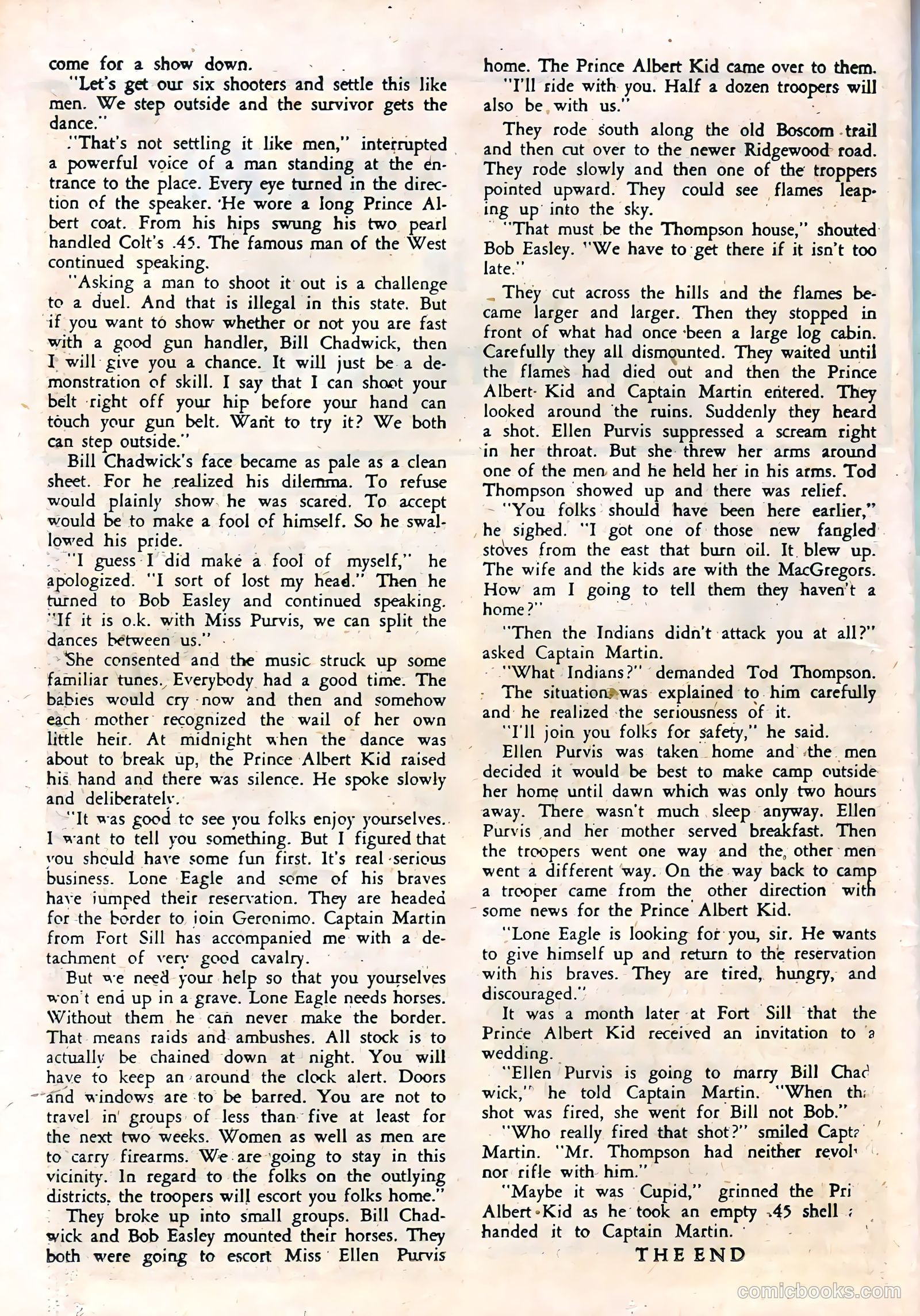 Texas Rangers in Action #11 — page 50 of 68