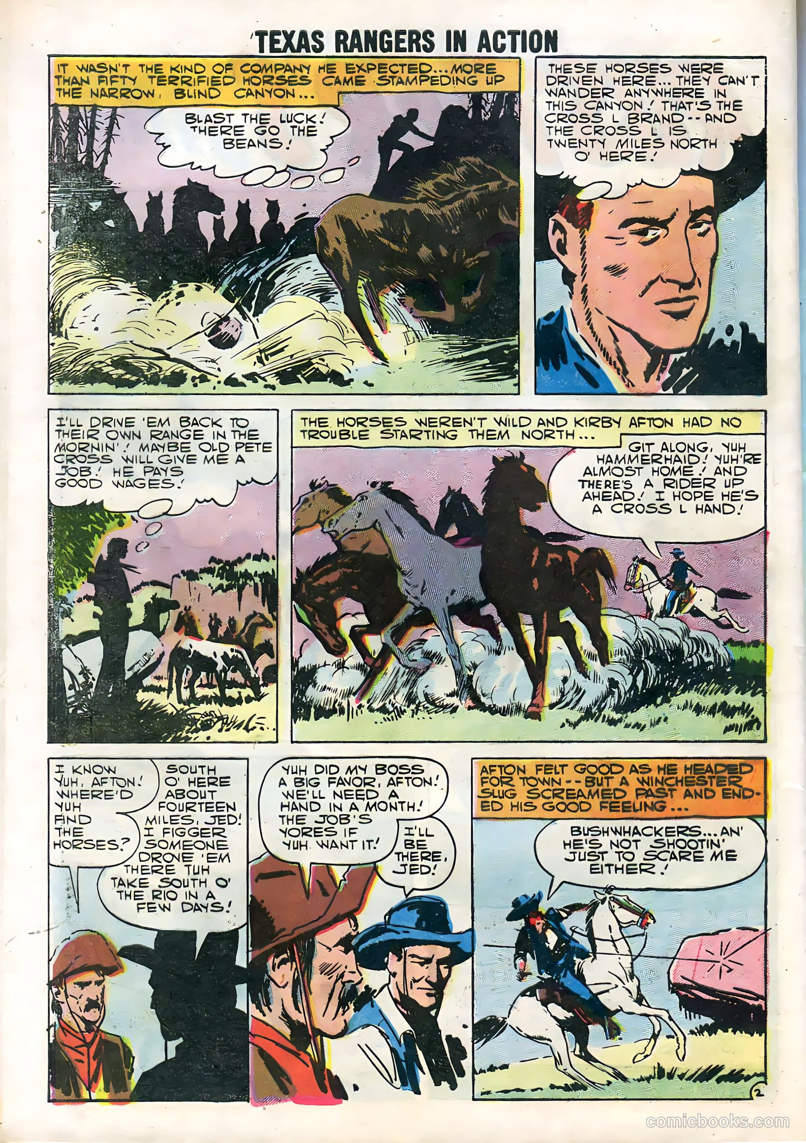 Texas Rangers in Action #11 — page 52 of 68