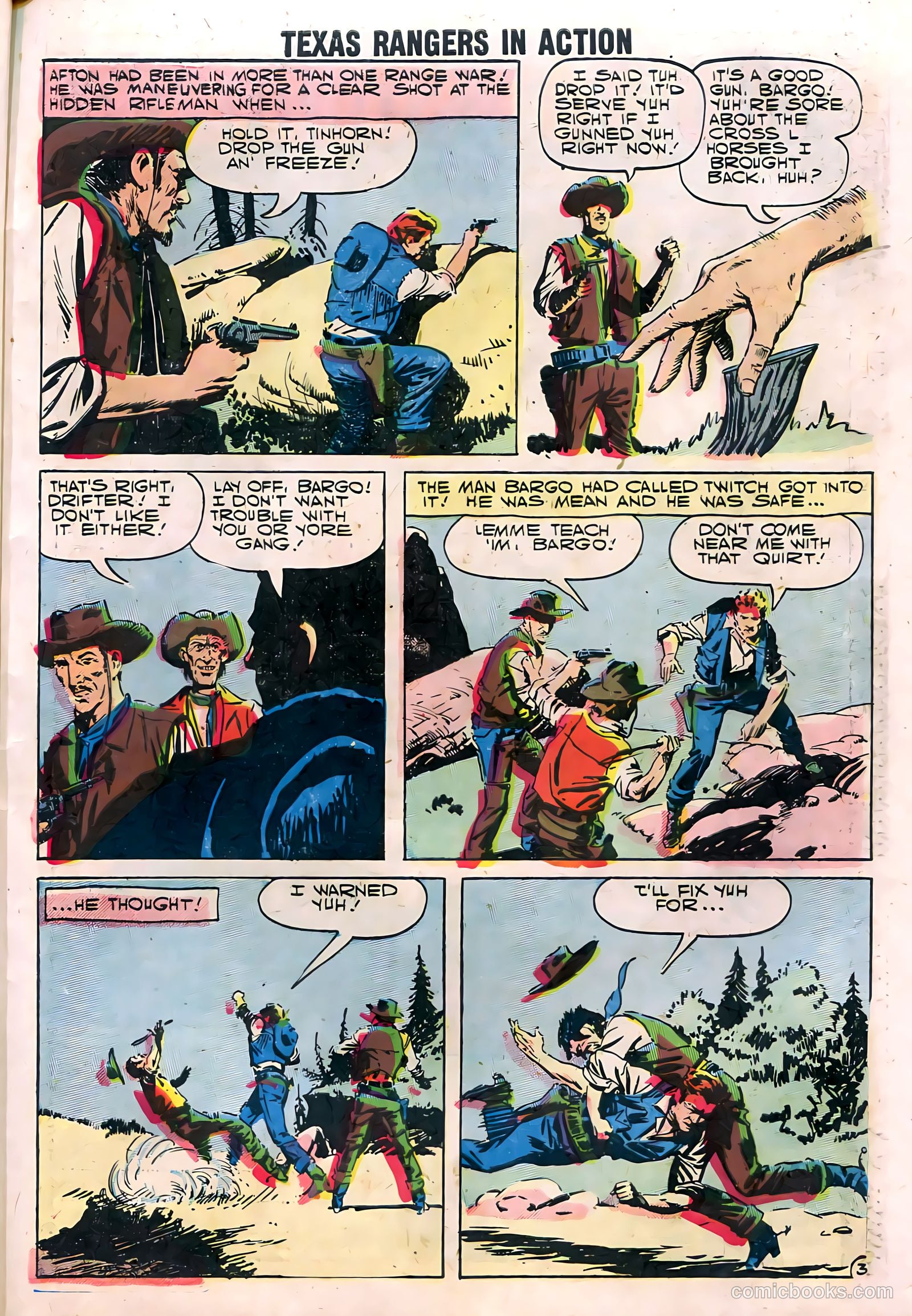 Texas Rangers in Action #11 — page 53 of 68
