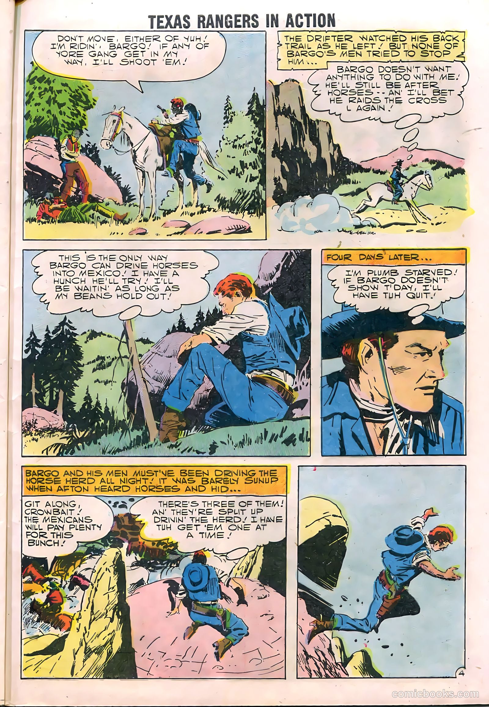 Texas Rangers in Action #11 — page 54 of 68