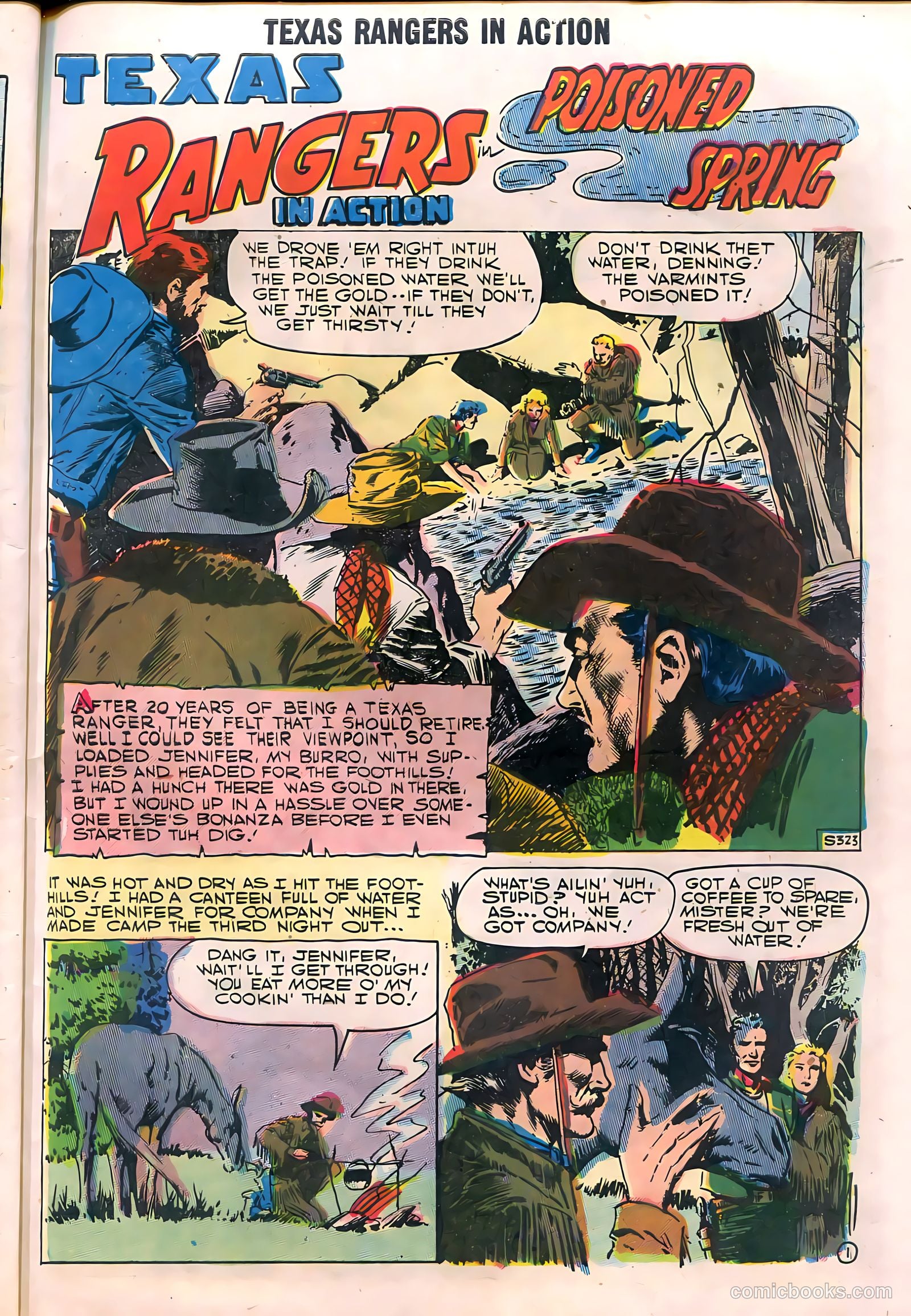 Texas Rangers in Action #11 — page 57 of 68