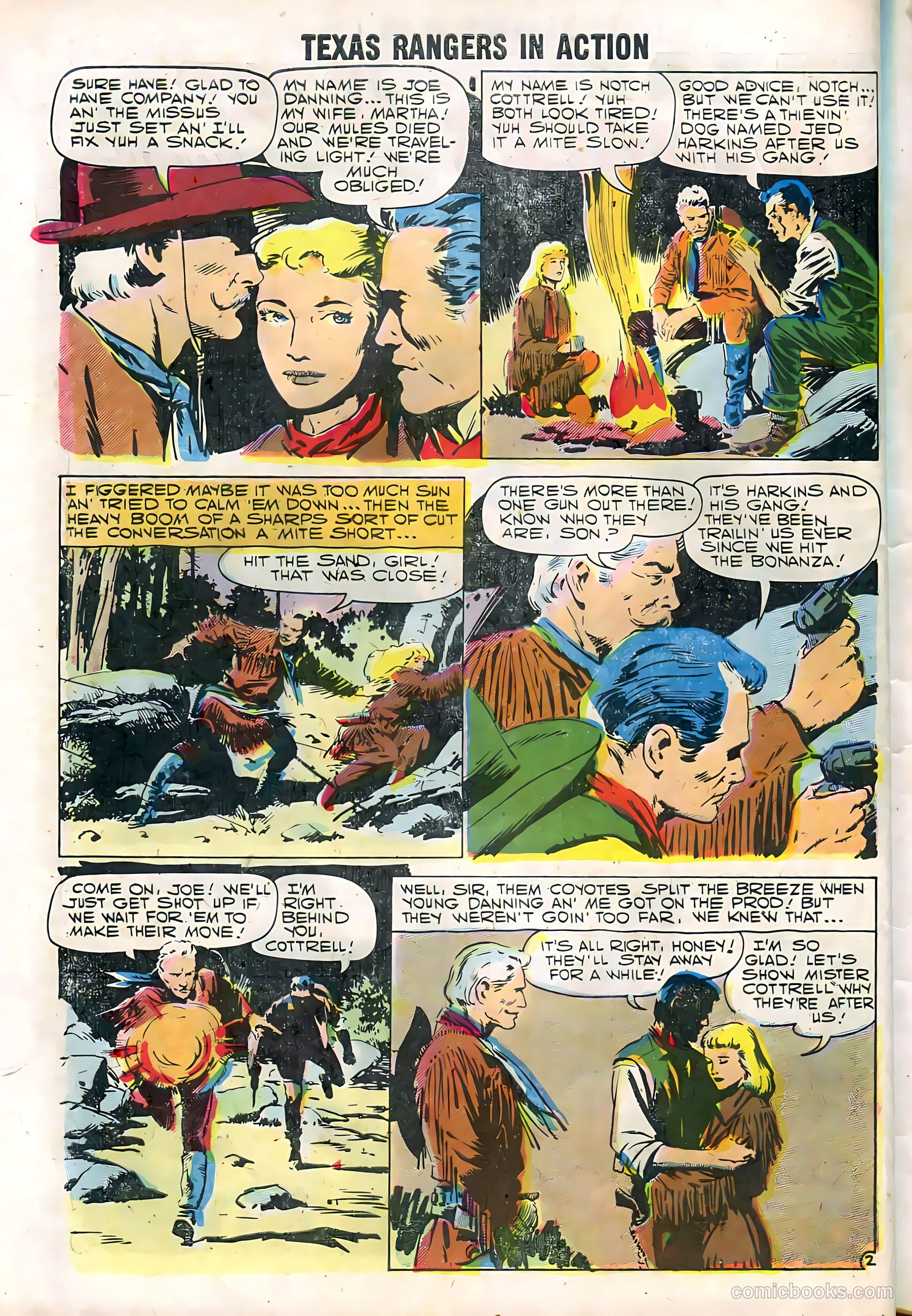 Texas Rangers in Action #11 — page 58 of 68