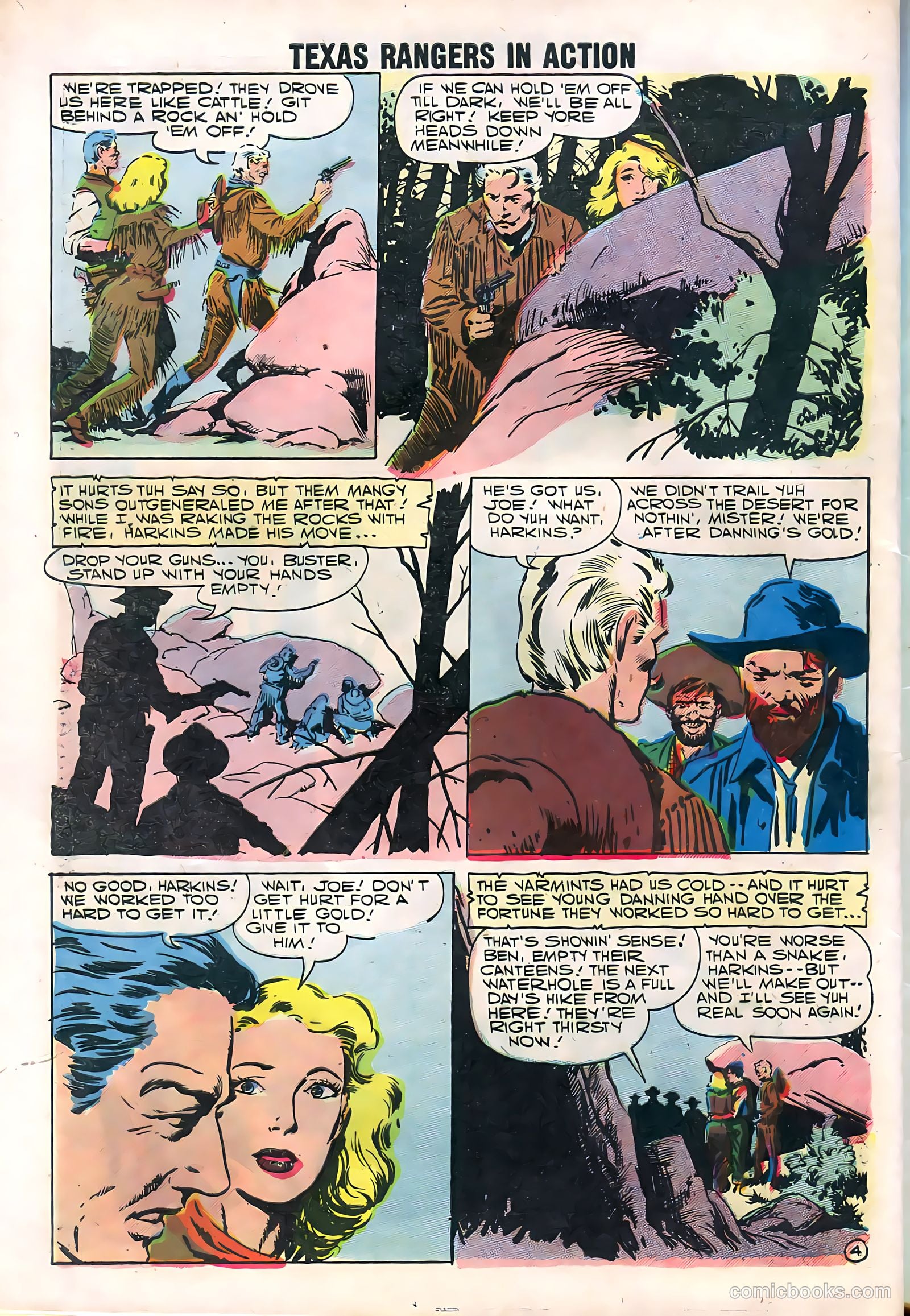 Texas Rangers in Action #11 — page 60 of 68