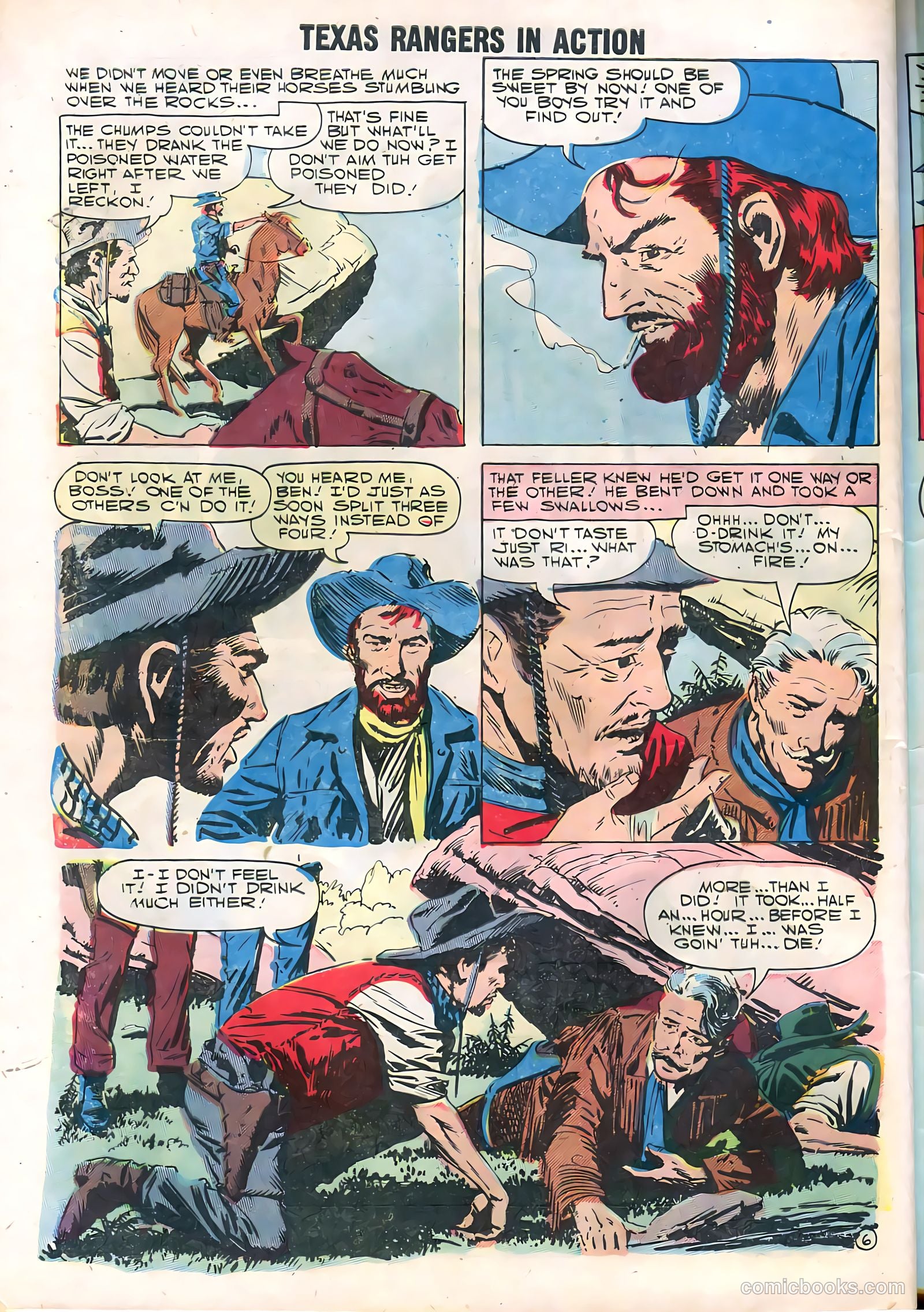 Texas Rangers in Action #11 — page 62 of 68