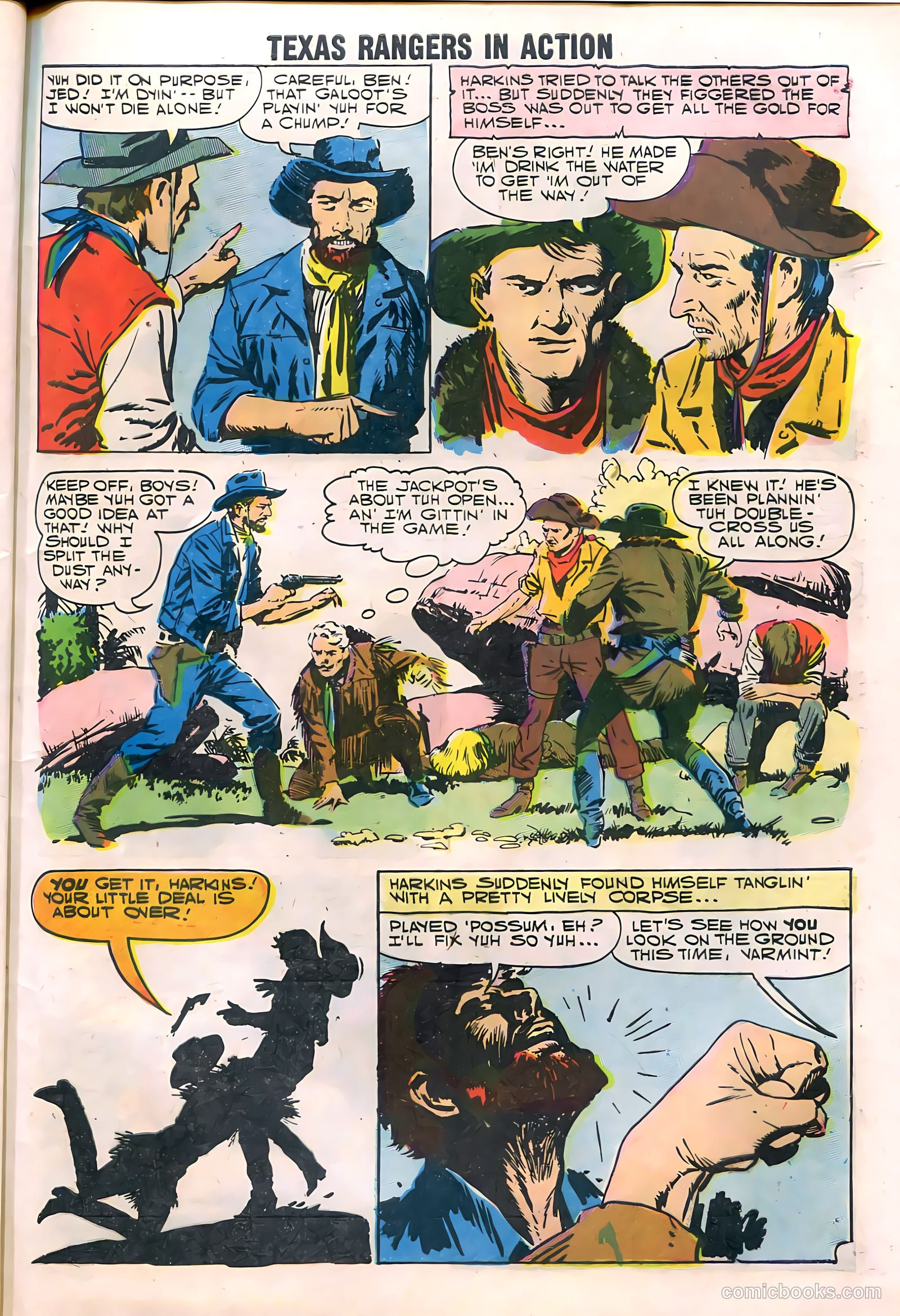 Texas Rangers in Action #11 — page 63 of 68