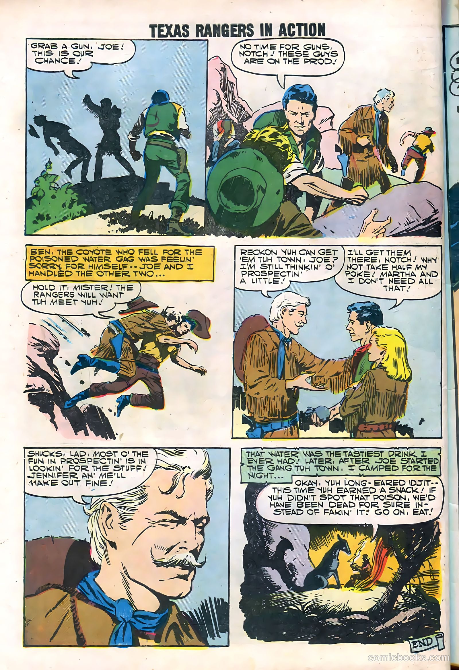 Texas Rangers in Action #11 — page 64 of 68