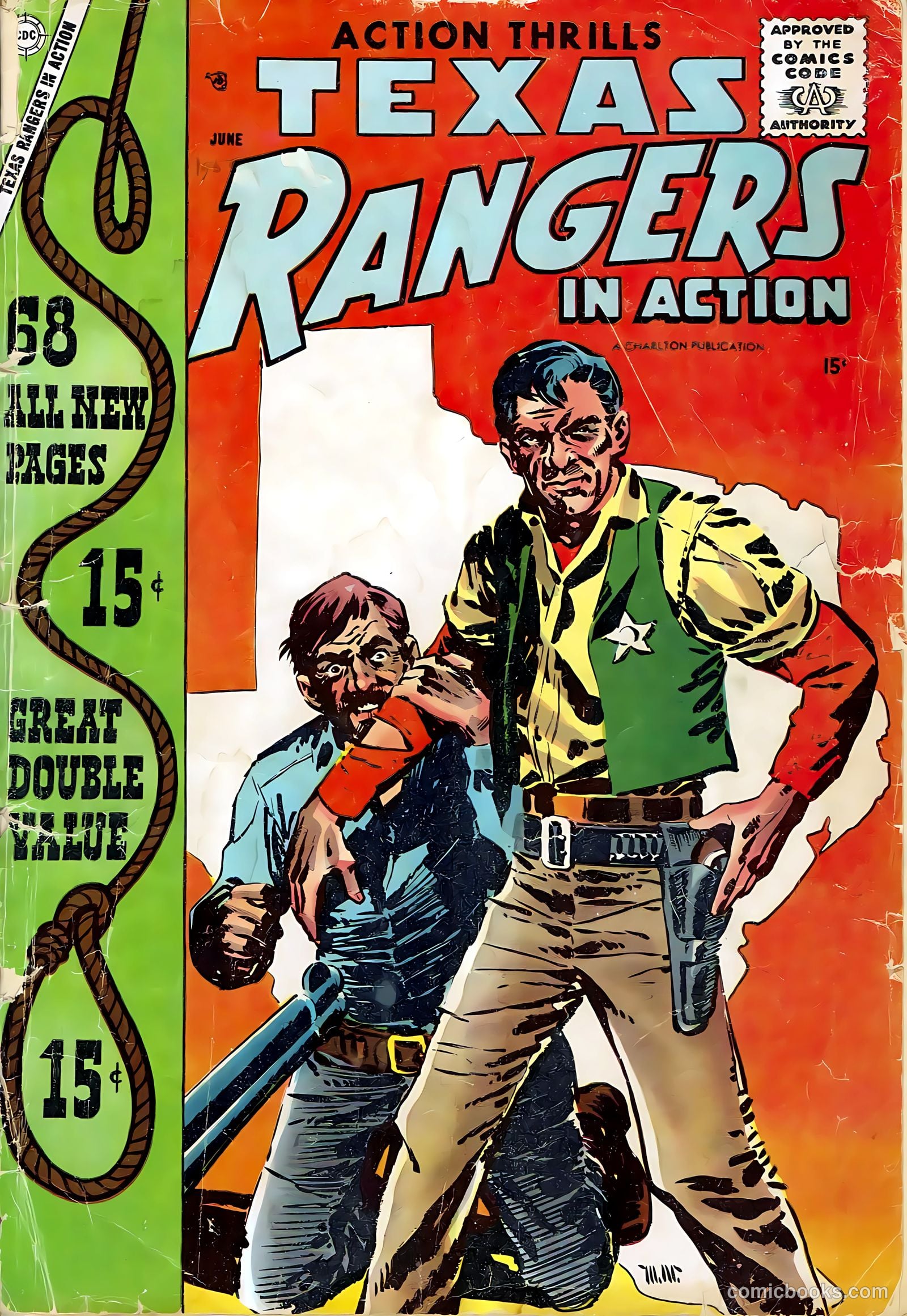 Texas Rangers in Action #12 — page 1 of 68