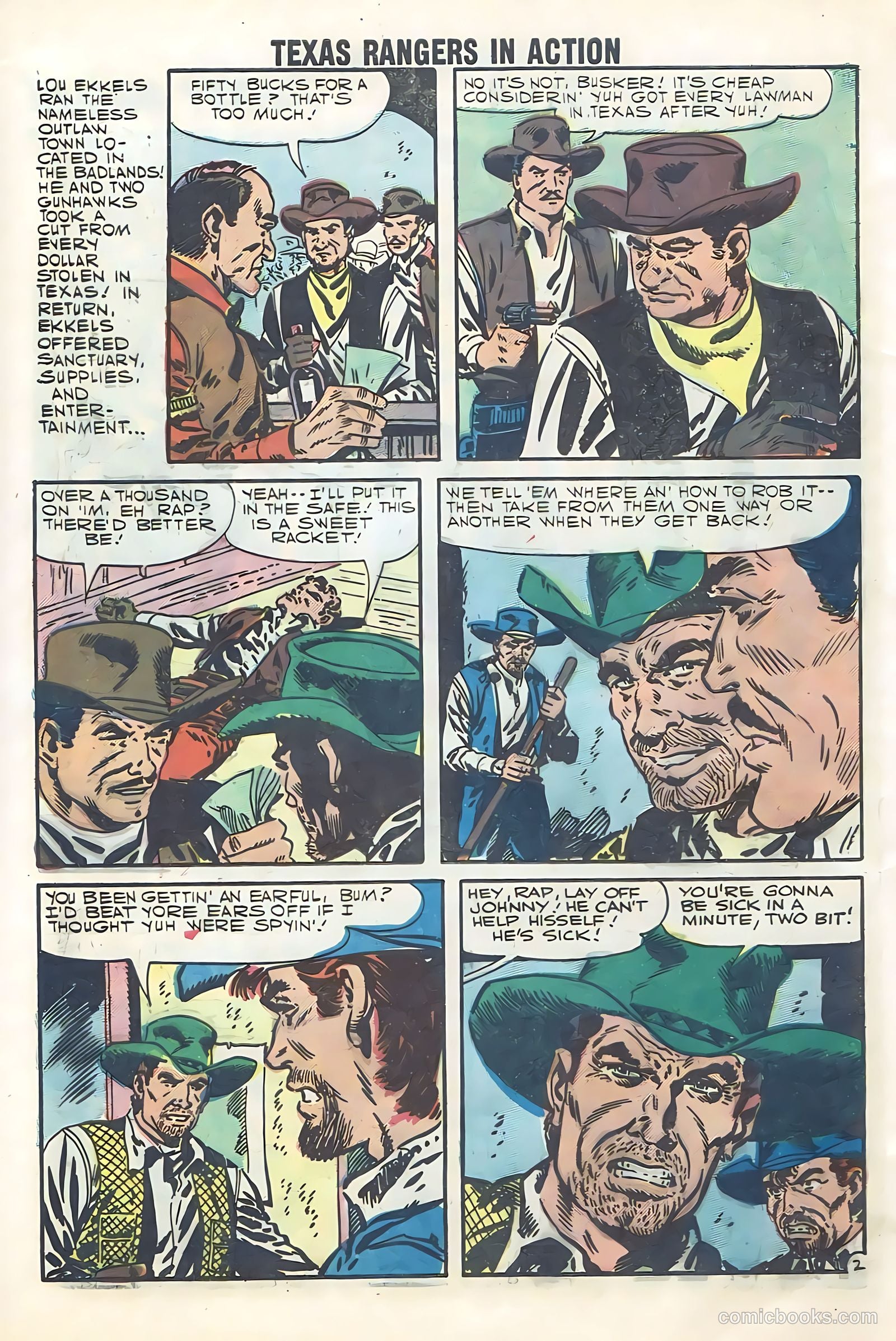 Texas Rangers in Action #12 — page 12 of 68