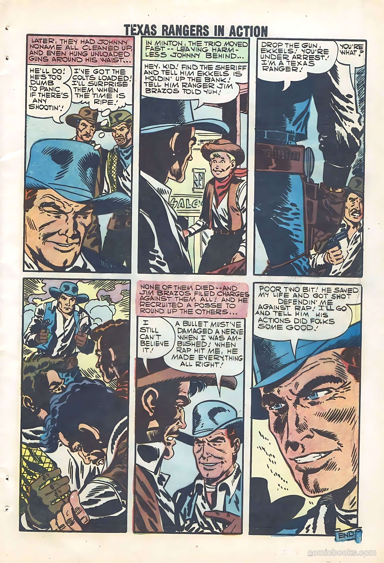 Texas Rangers in Action #12 — page 15 of 68