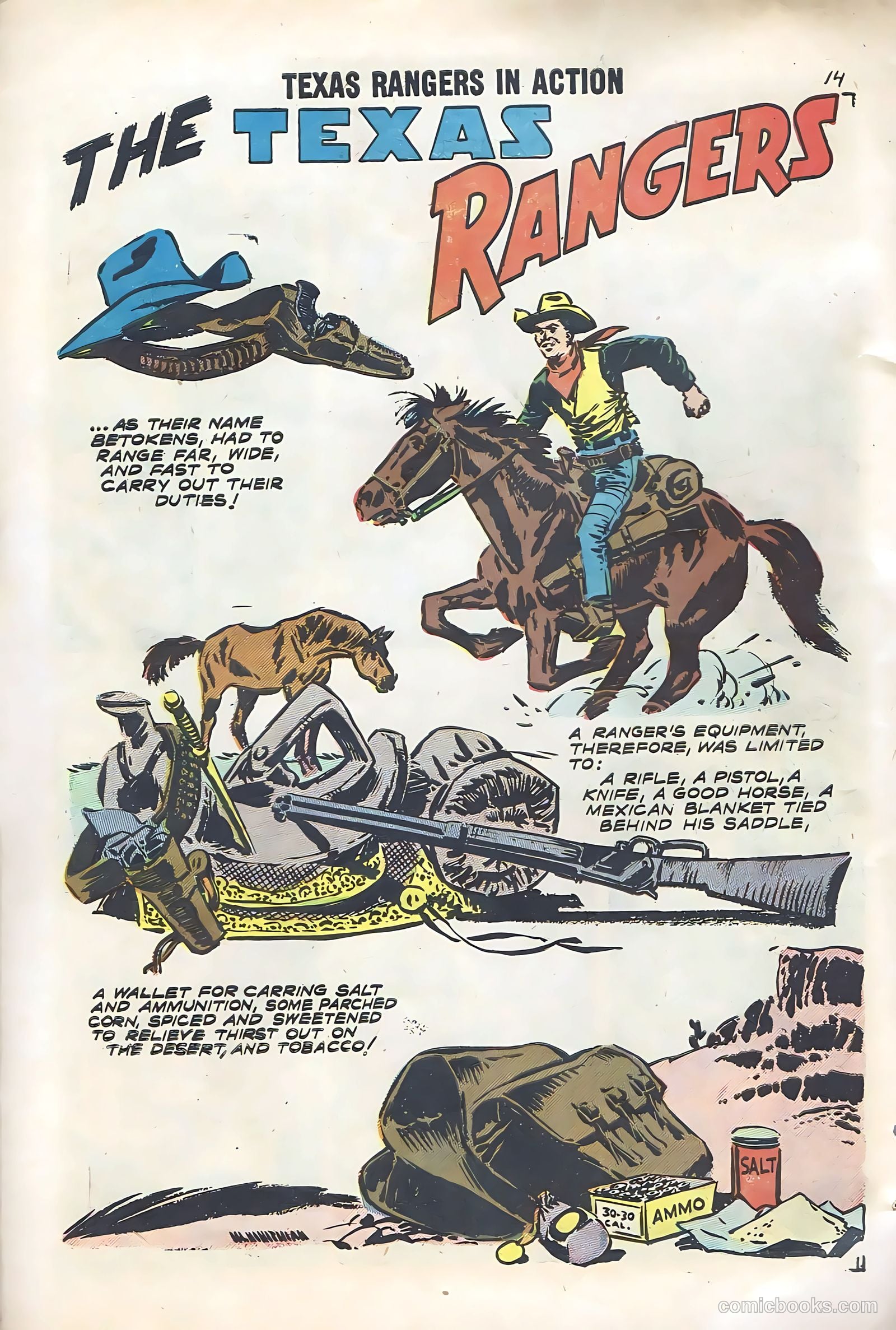 Texas Rangers in Action #12 — page 16 of 68