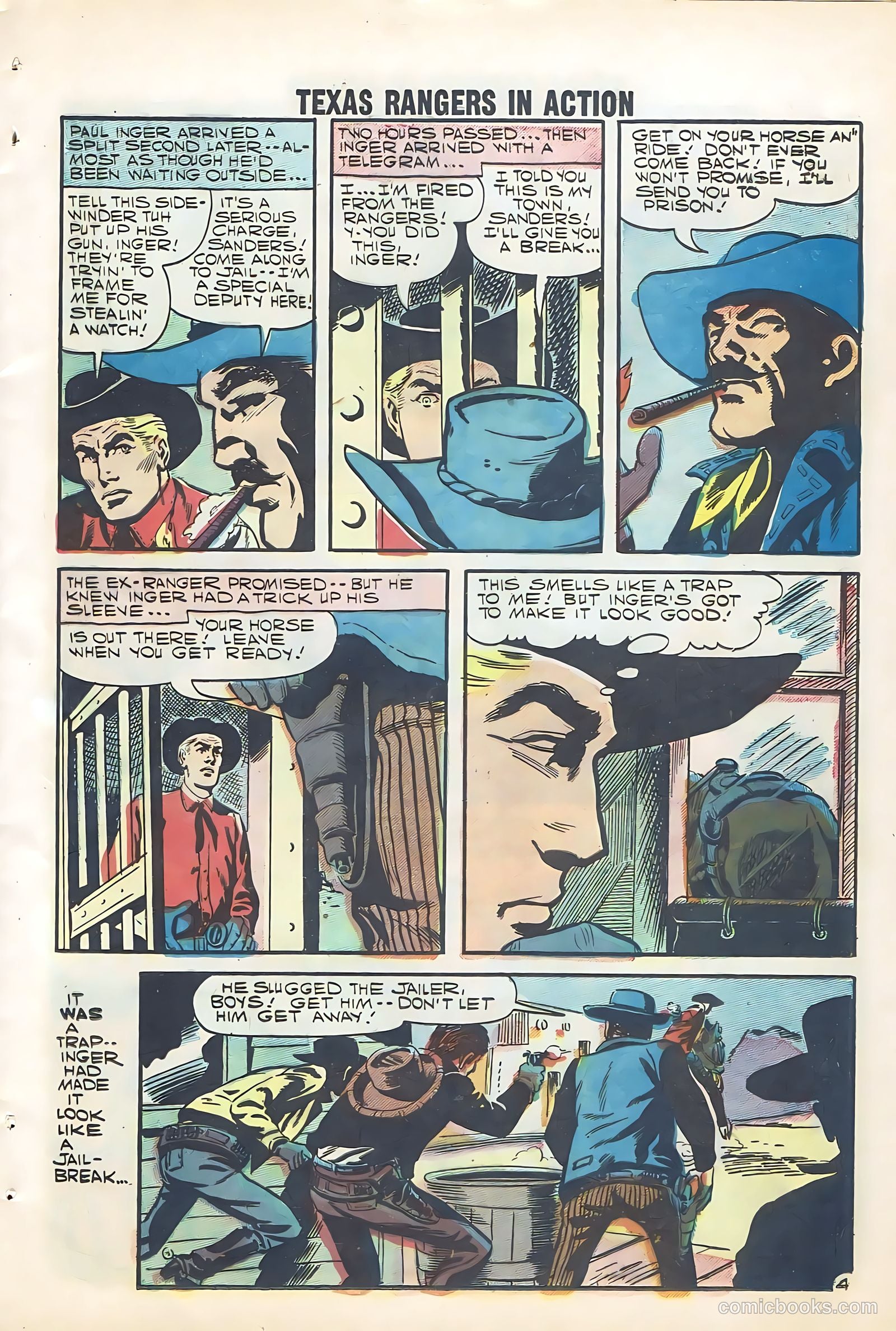Texas Rangers in Action #12 — page 23 of 68