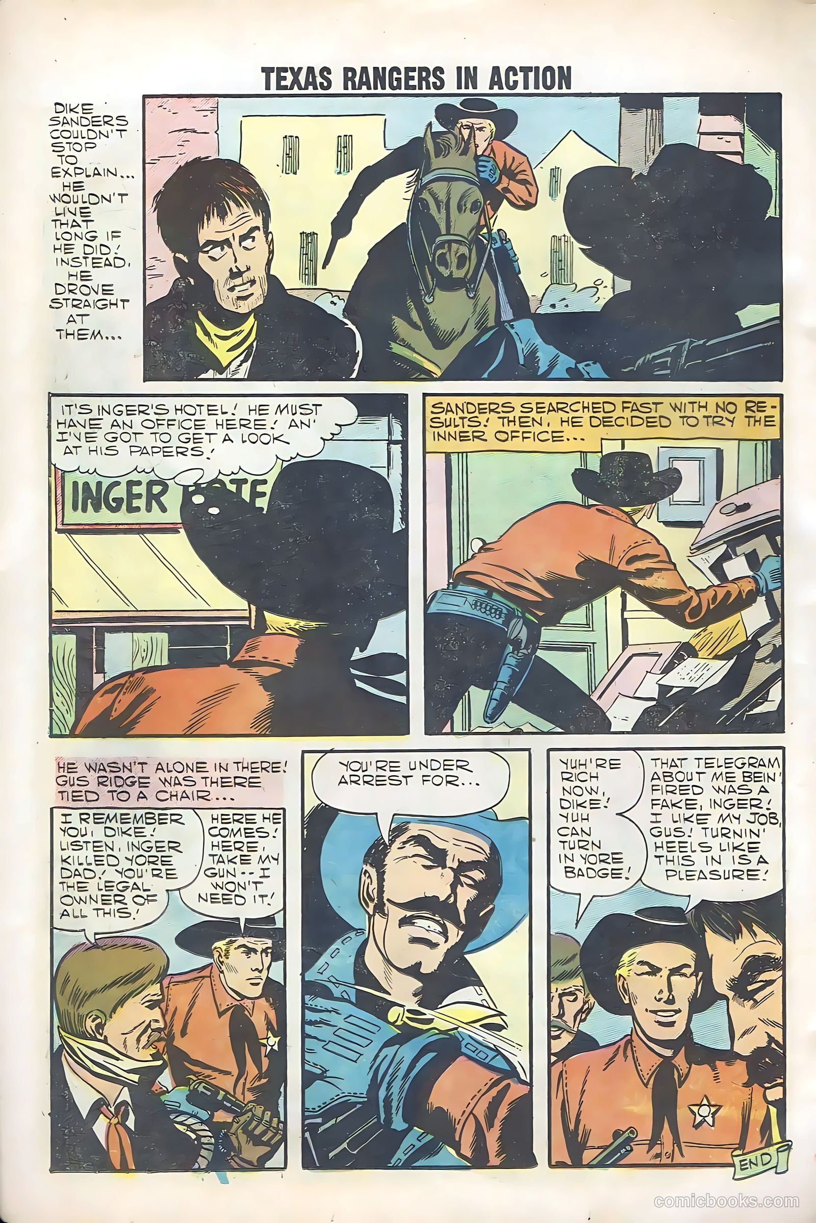Texas Rangers in Action #12 — page 24 of 68
