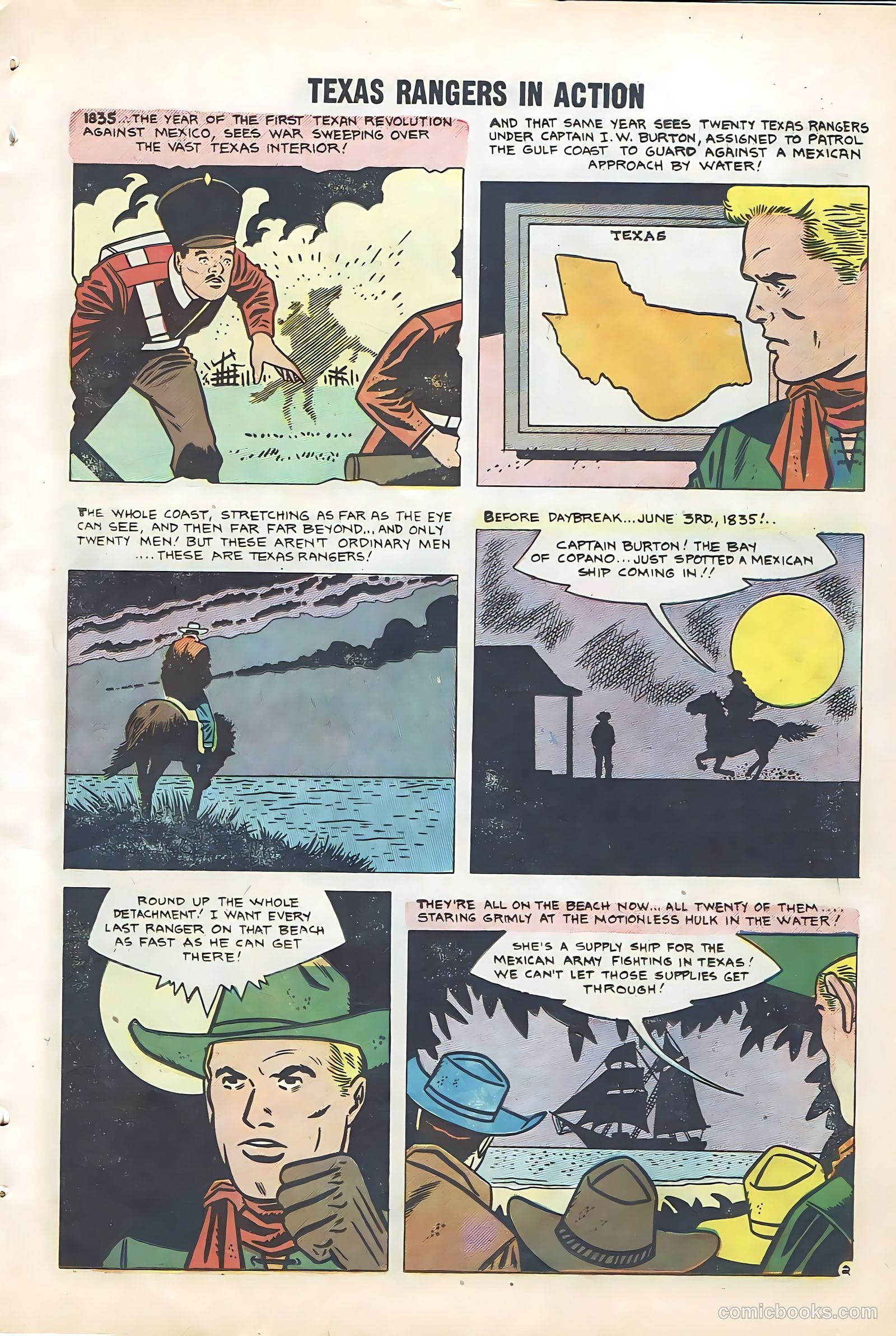 Texas Rangers in Action #12 — page 29 of 68