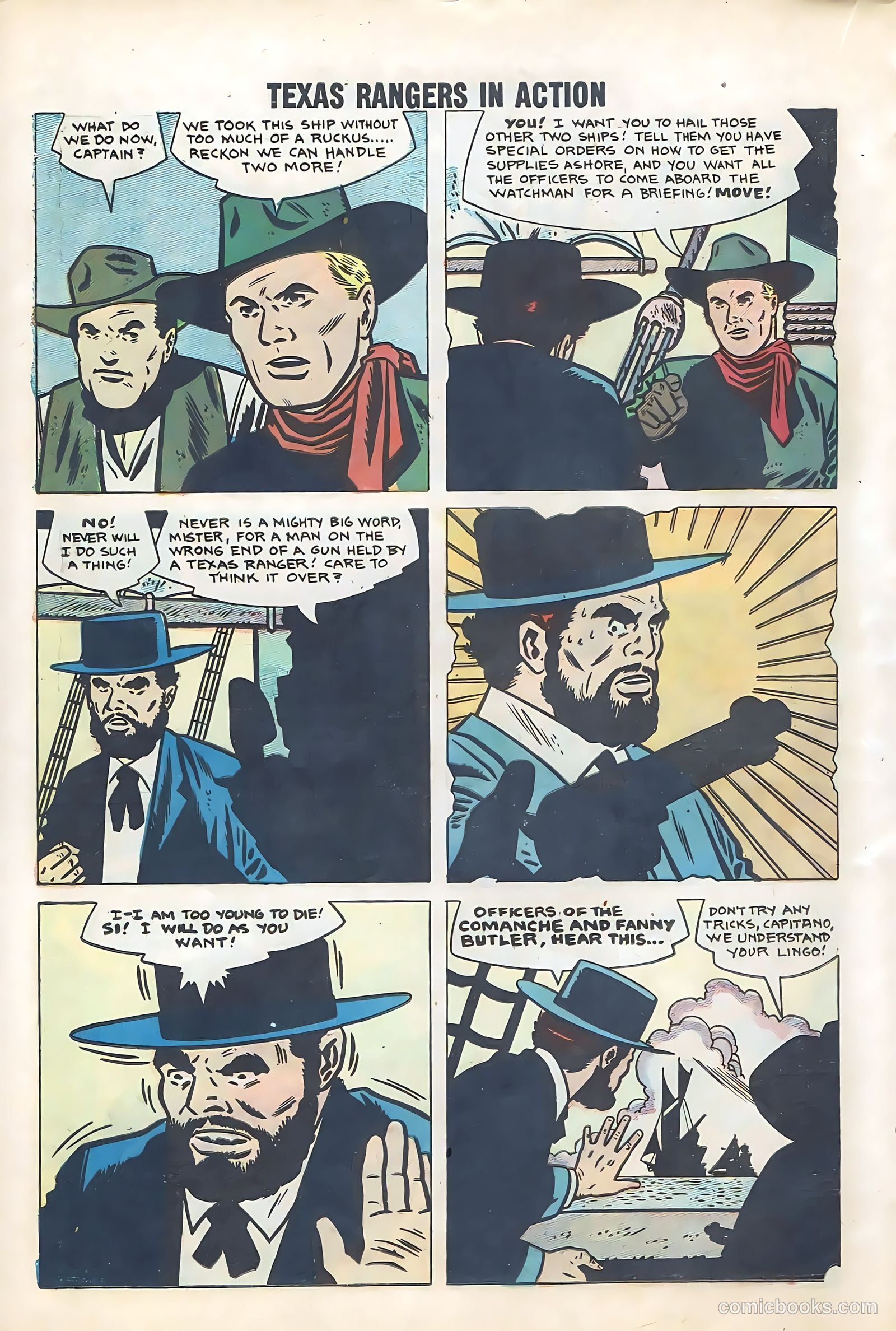 Texas Rangers in Action #12 — page 34 of 68