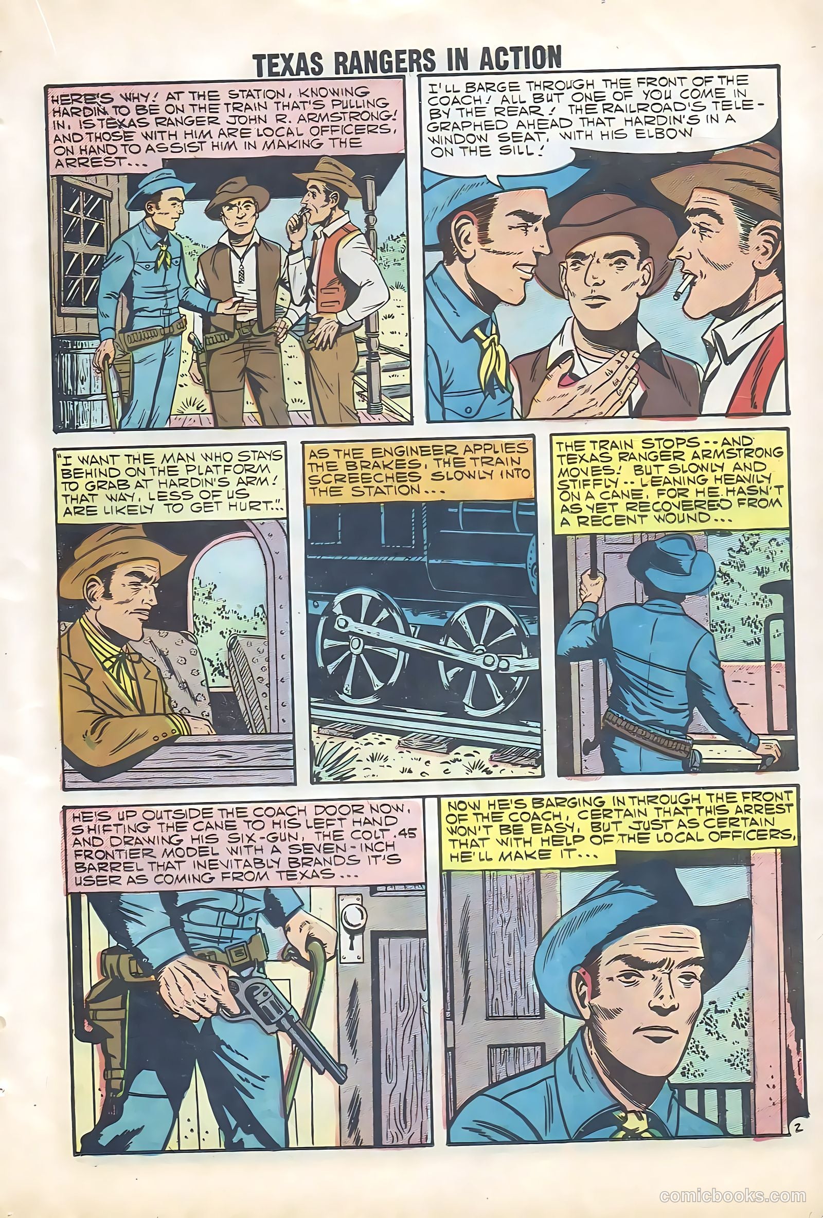 Texas Rangers in Action #12 — page 37 of 68