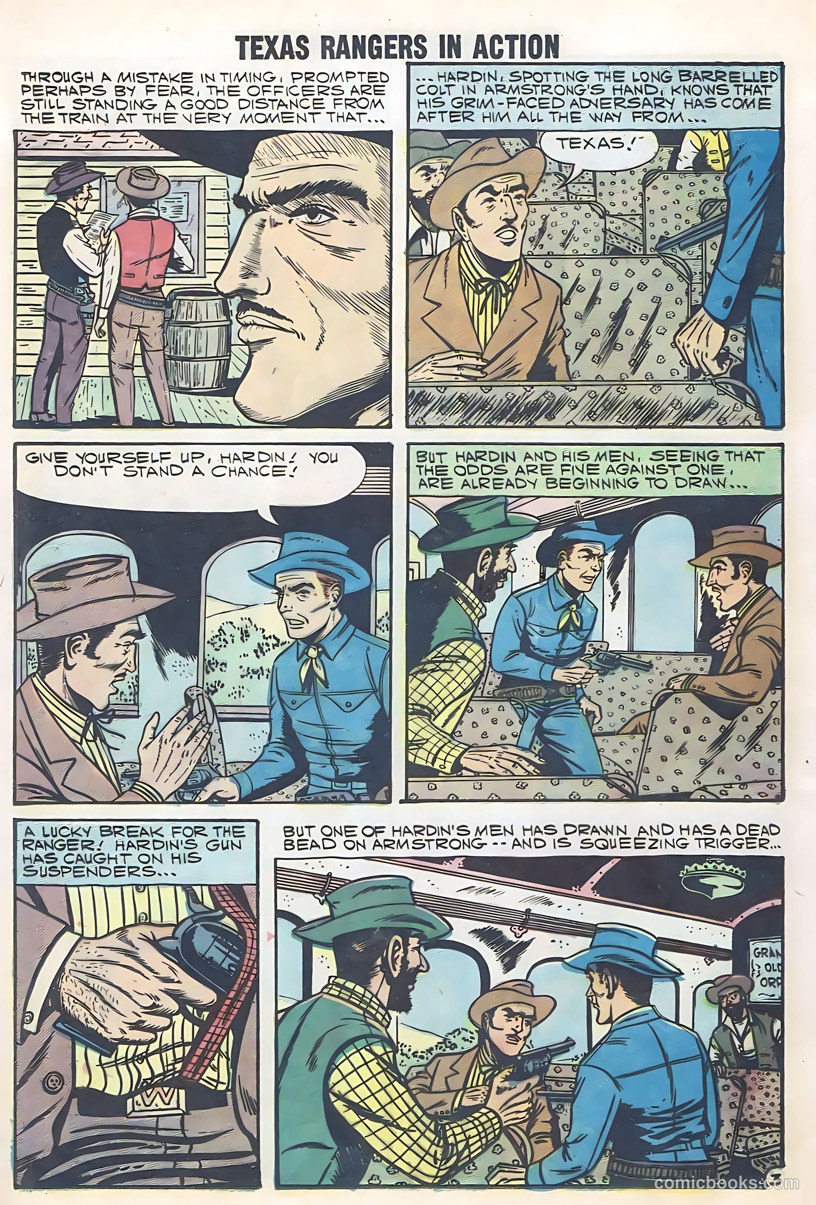 Texas Rangers in Action #12 — page 38 of 68