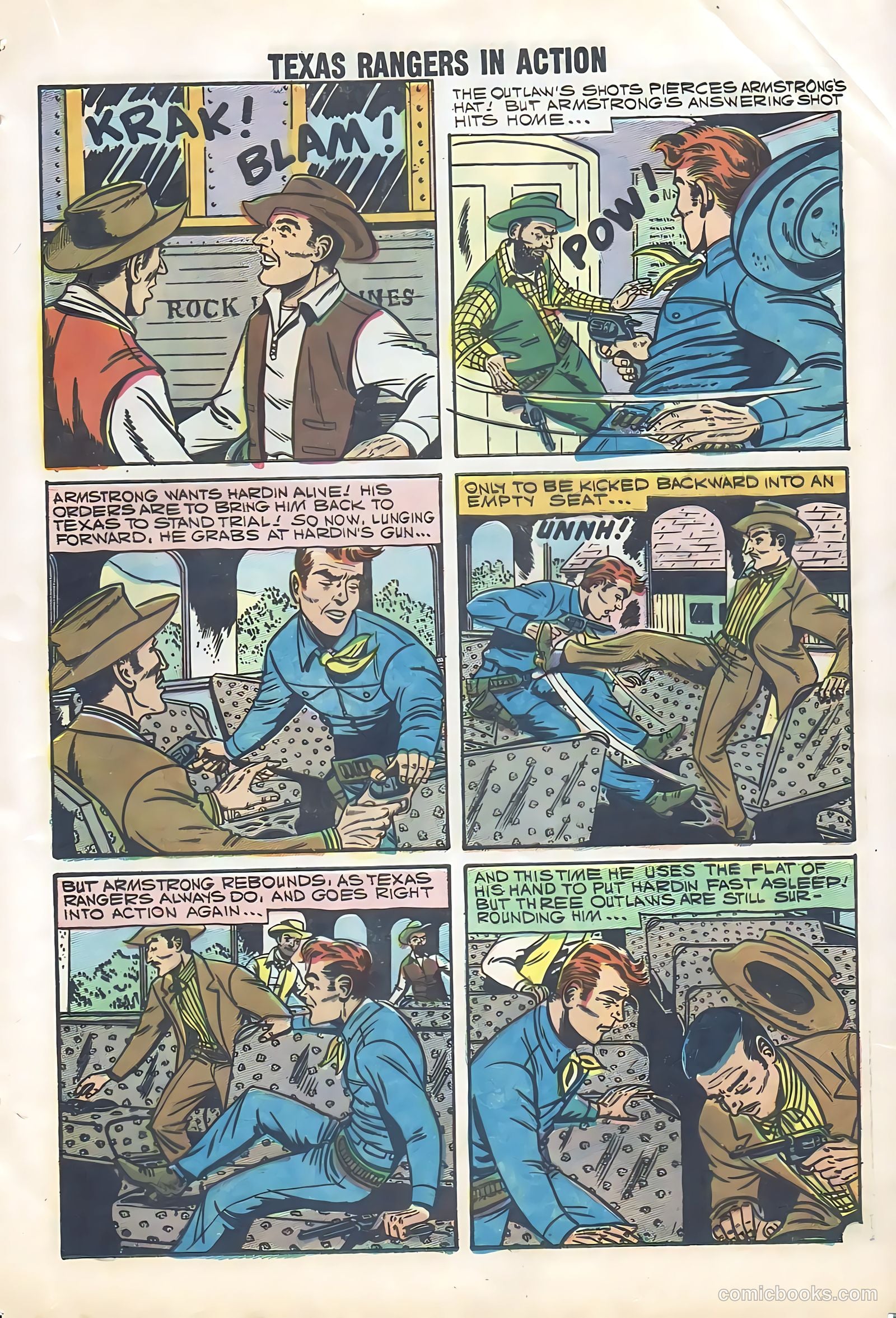 Texas Rangers in Action #12 — page 39 of 68