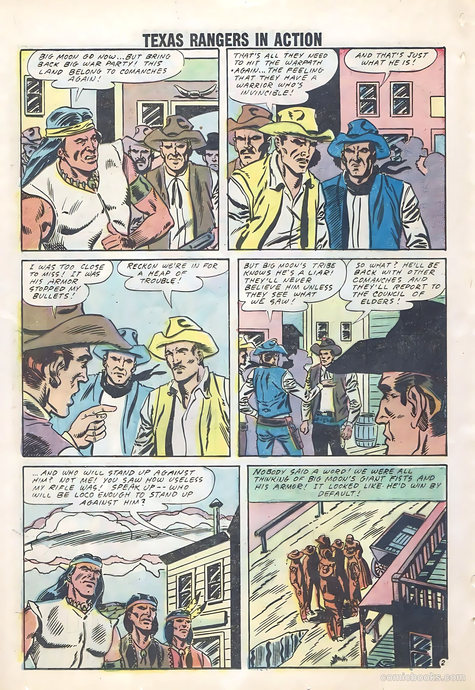 Texas Rangers in Action #12 — page 44 of 68