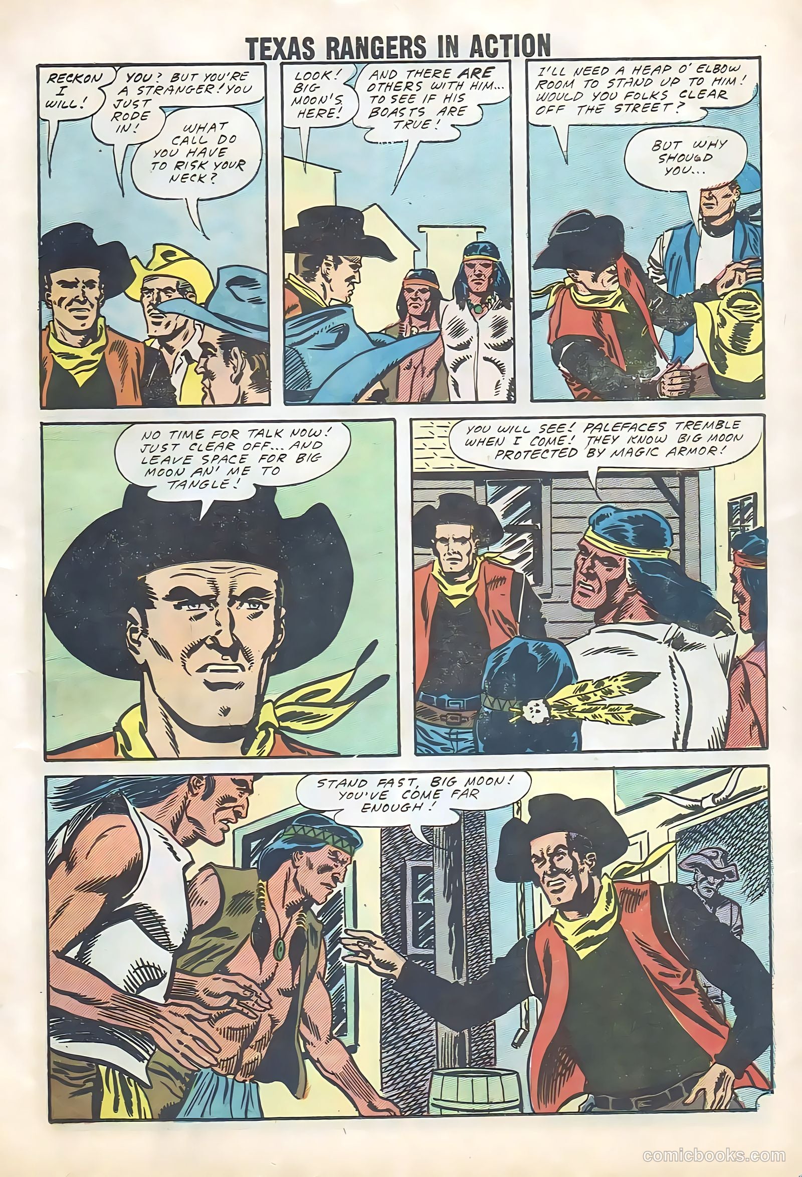 Texas Rangers in Action #12 — page 45 of 68