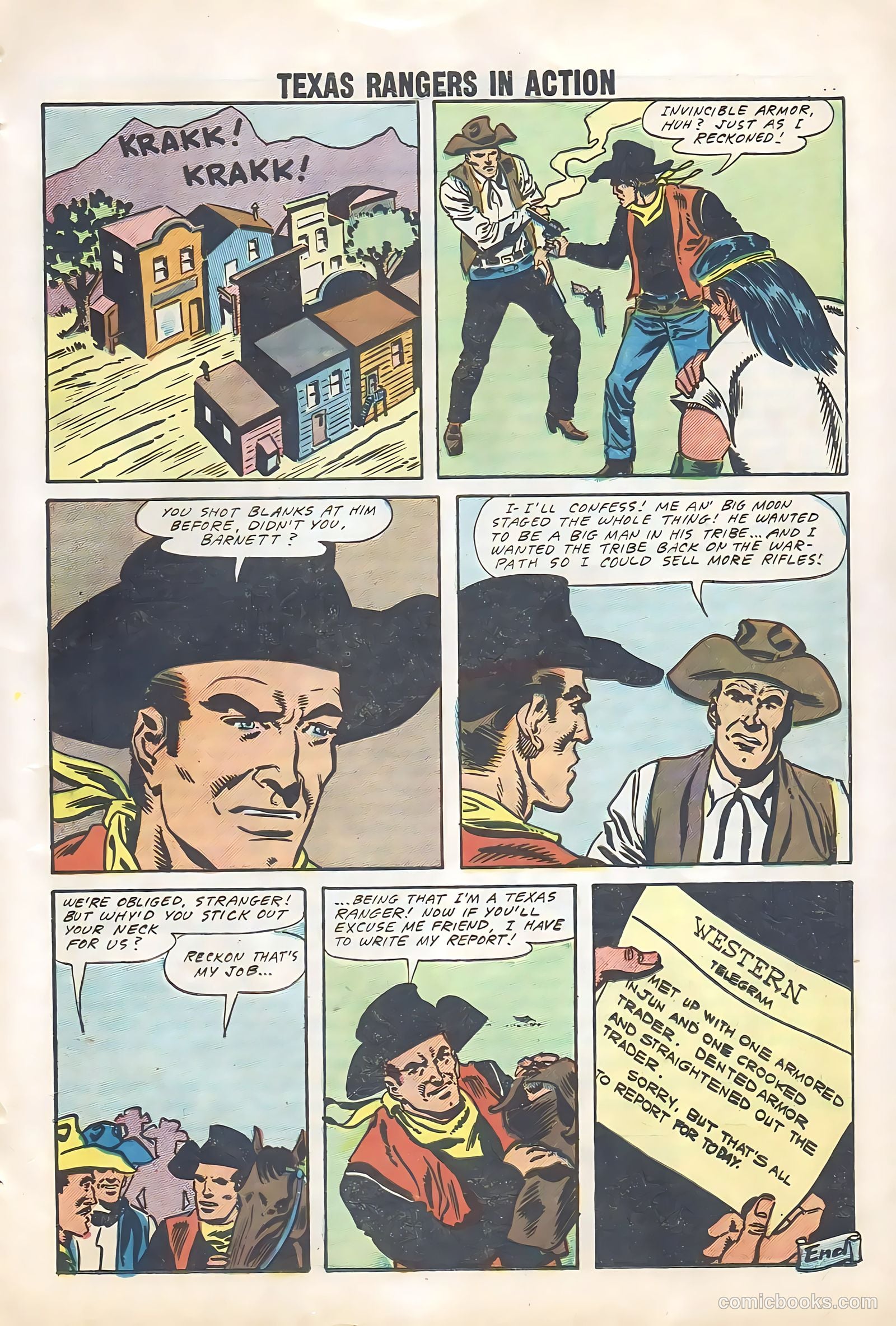 Texas Rangers in Action #12 — page 47 of 68